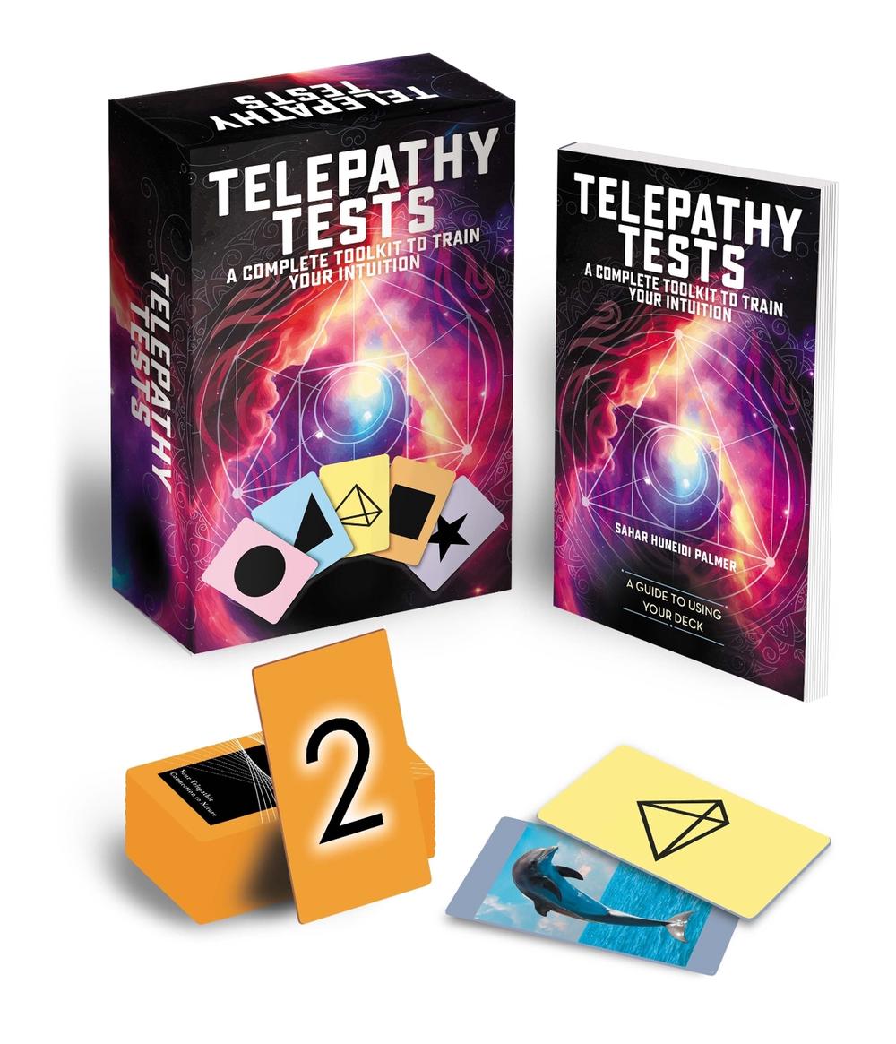 Telepathy Tests Book & Card Deck, 9781398828971