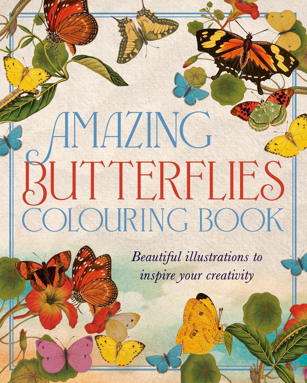 Amazing Butterflies Colouring Book by David Woodroffe - ISBN: 9781398834507