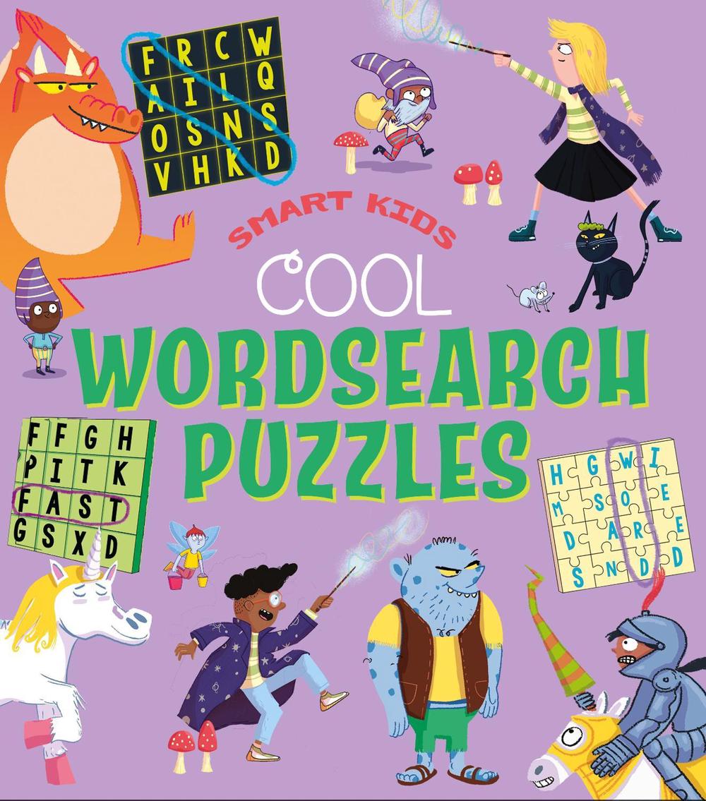 Smart Kids: Cool Wordsearch Puzzles, 9781398846142