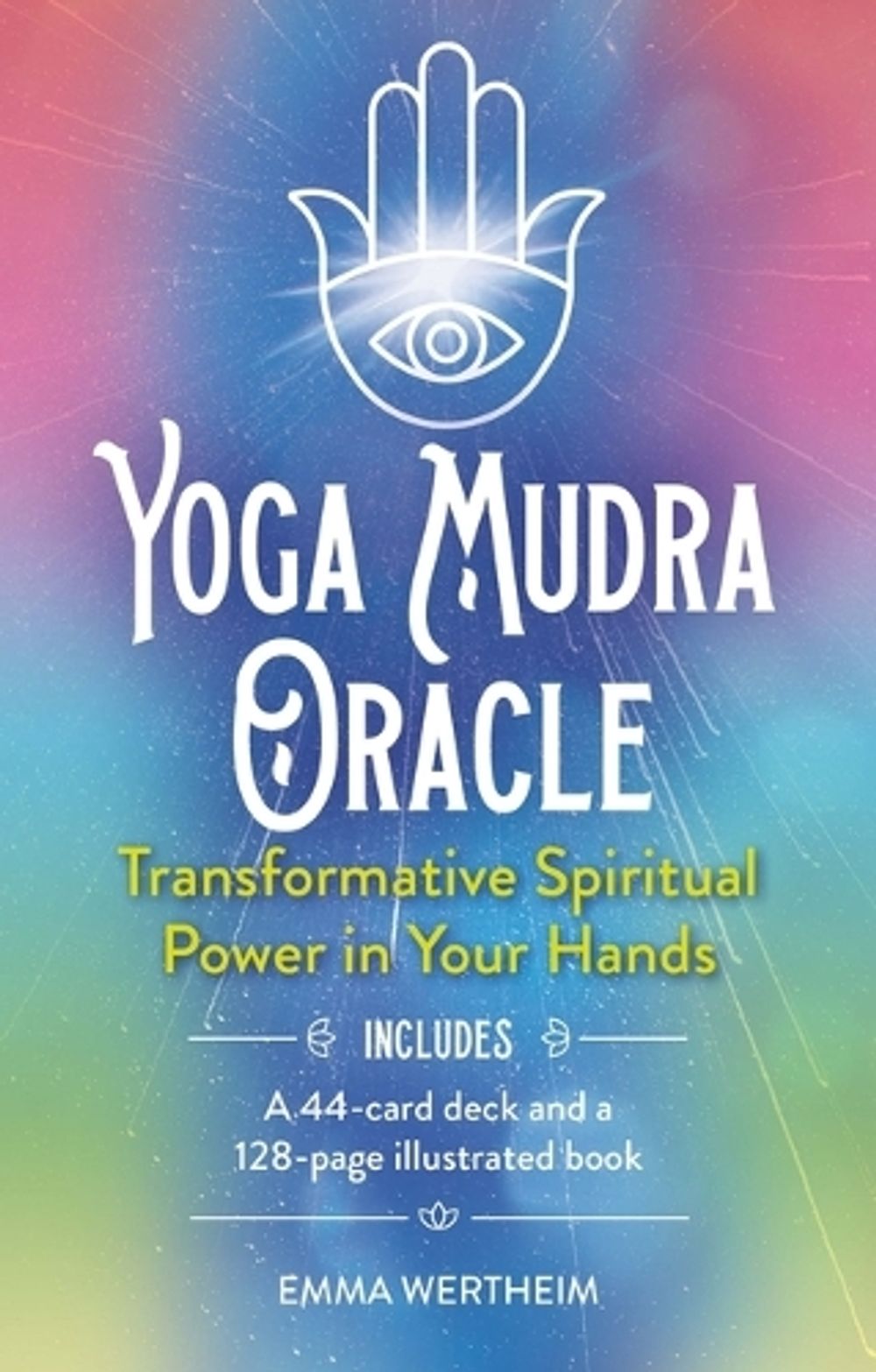 Yoga Mudra Oracle Book & Card Deck by Emma Wertheim, Paperback ...