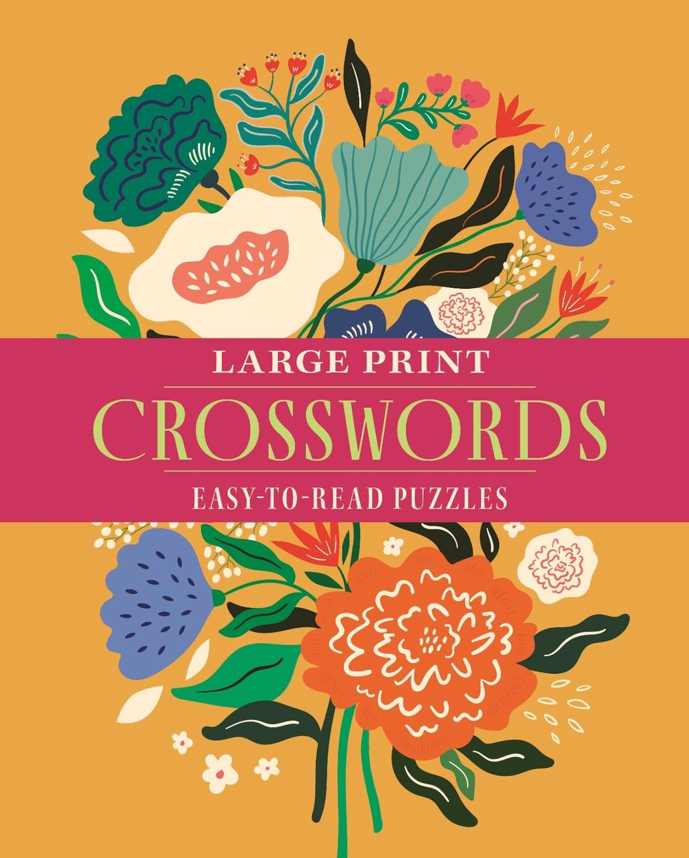 Large Print Crosswords, 9781398851849