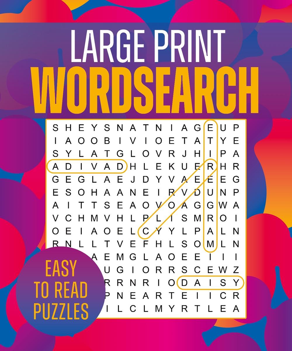 Large Print Wordsearch, 9781398852891