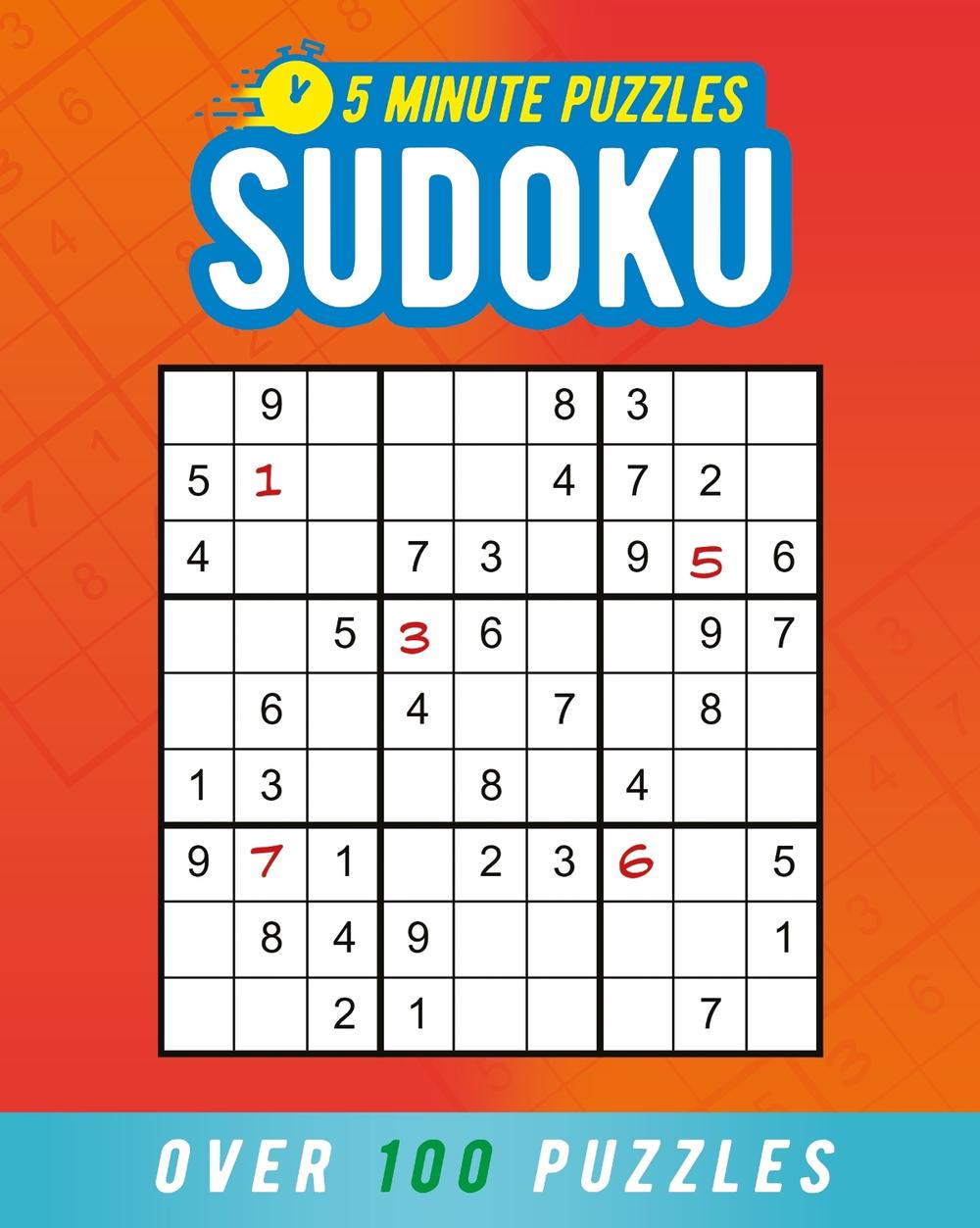 5 Minute Puzzles: Sudoku, 9781398854024