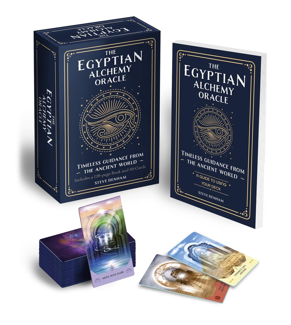 The Egyptian Alchemy Oracle Book & Card Deck, 9781398856004