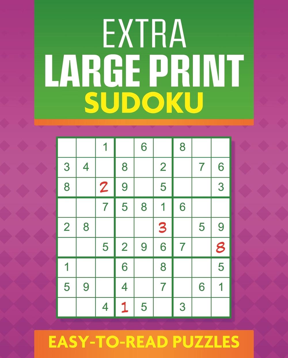Extra Large Print Sudoku, 9781398857377
