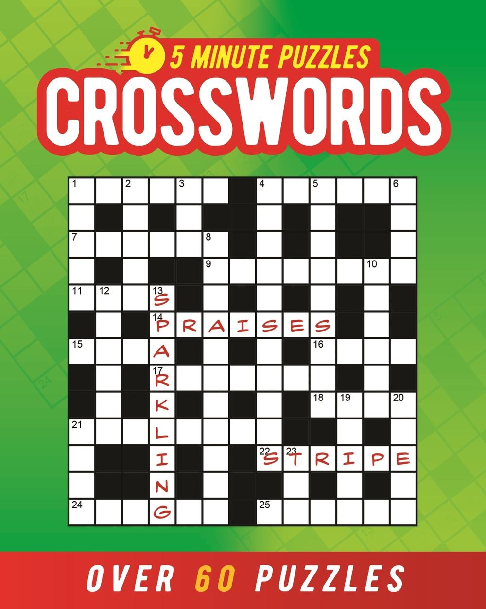 5 Minute Puzzles: Crosswords, 9781398858961