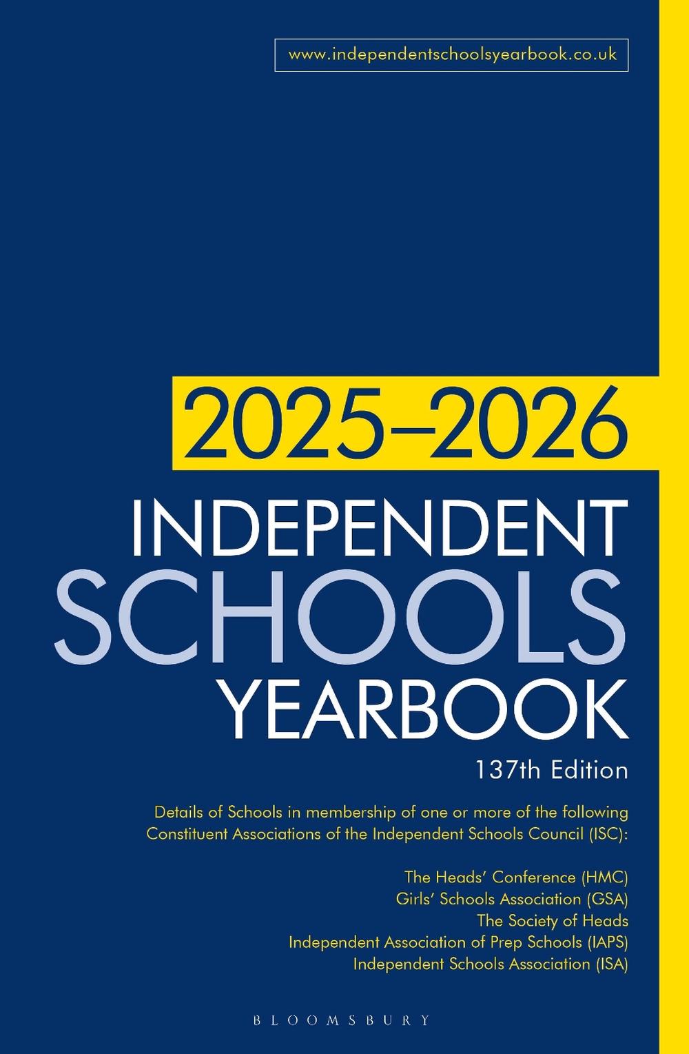 Independent Schools Yearbook 2025-2026 by Julie Bennett - ISBN: 9781399425988