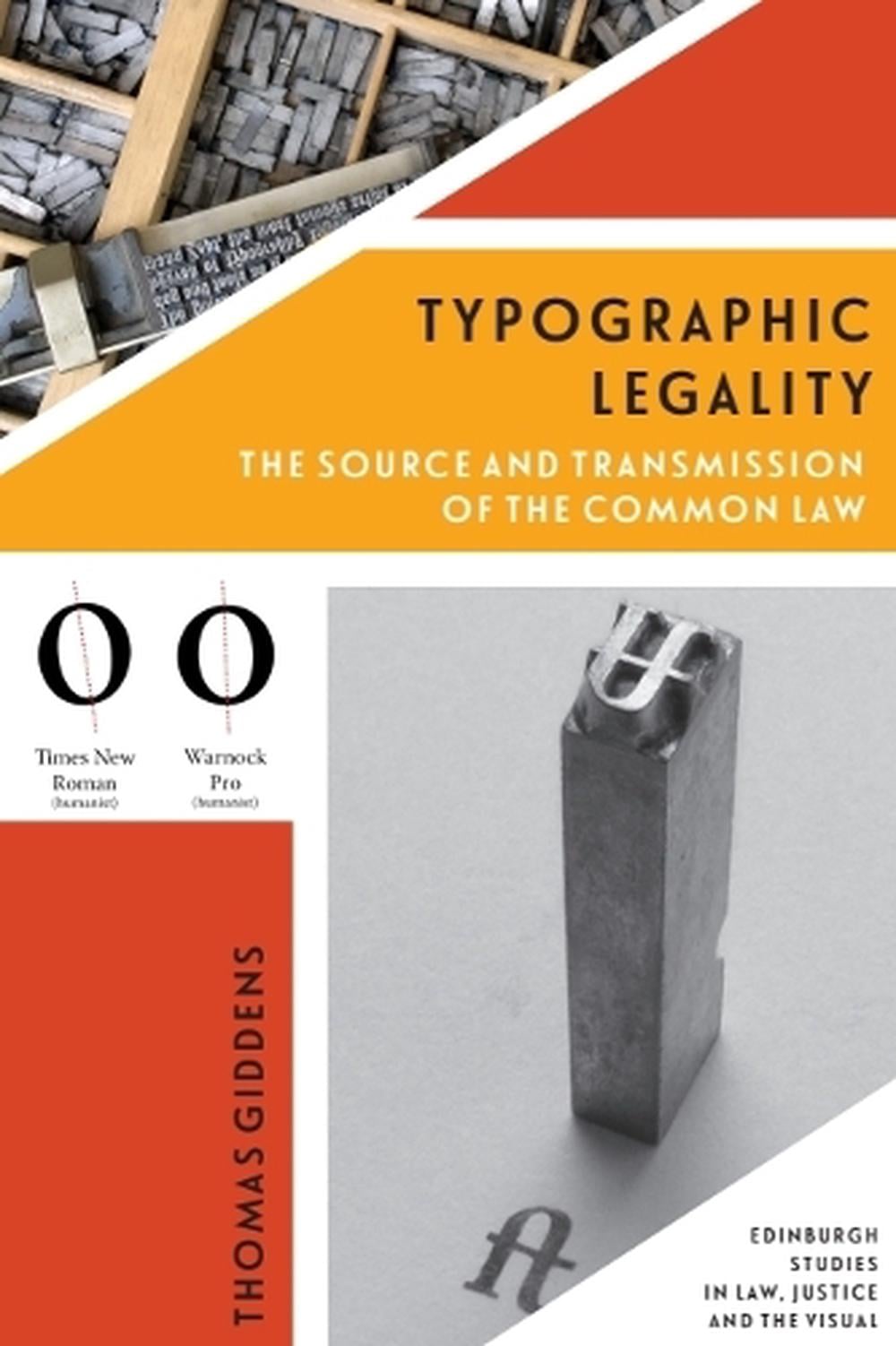 Typographic Legality by Thomas Giddens - ISBN: 9781399515436