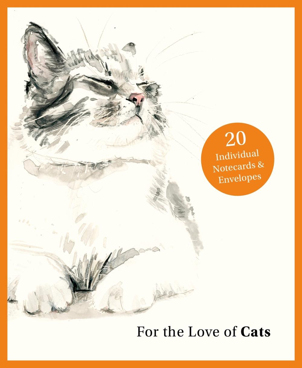 For the Love of Cats: 20 Individual Notecards and Envelopes by Ana Sampson - ISBN: 9781399600125