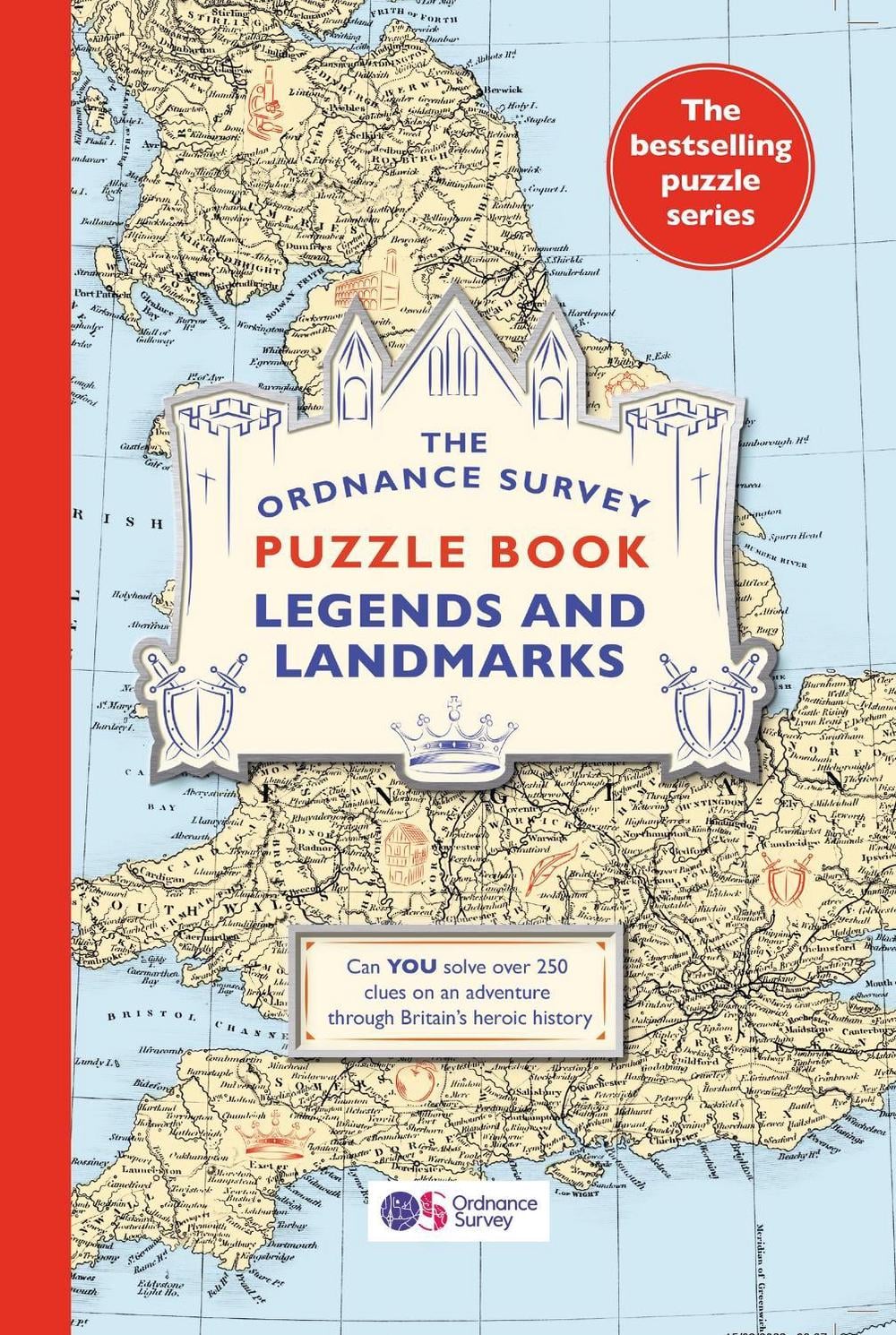 The Ordnance Survey Puzzle Book Legends and Landmarks by Ordnance Survey - ISBN: 9781399611077