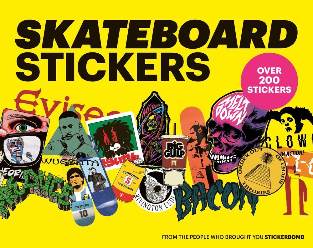 Skateboard Stickers, 9781399622516