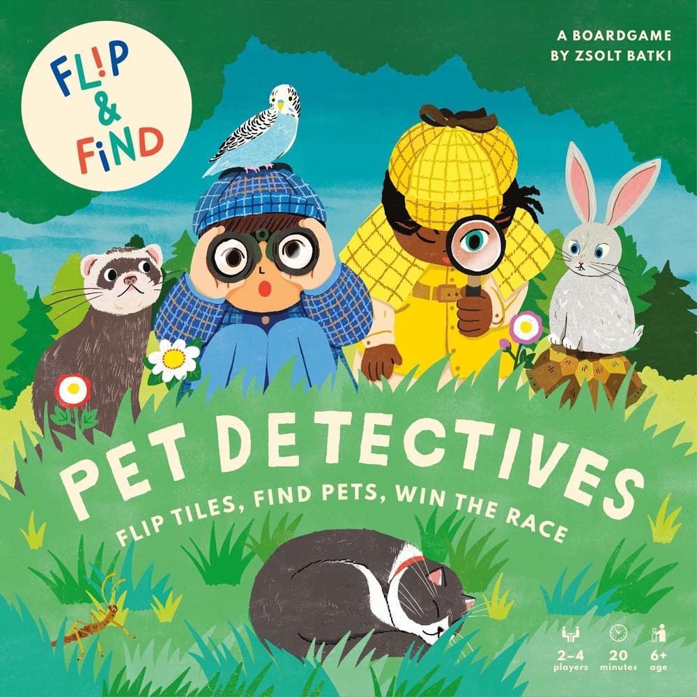 Flip and Find: Pet Detectives, 9781399625395