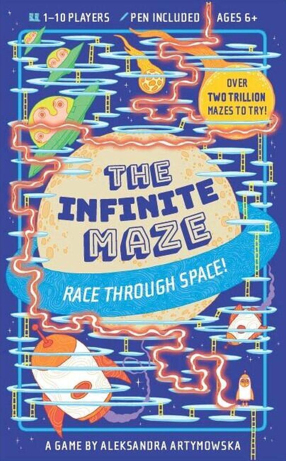 The Infinite Maze: Race Through Space! by Aleksandra Artymowska - ISBN: 9781399625456