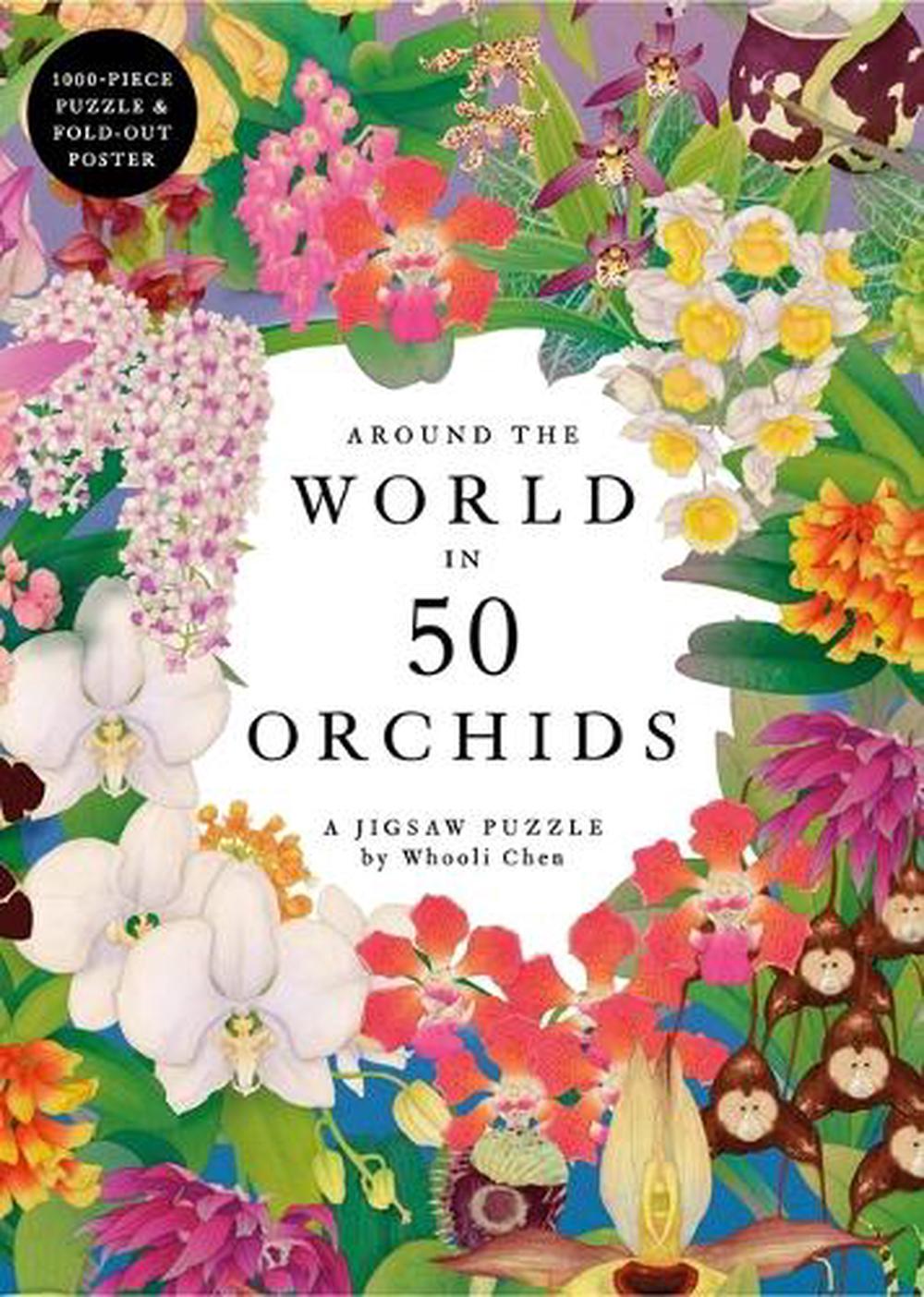 Around the World in 50 Orchids, 9781399635813