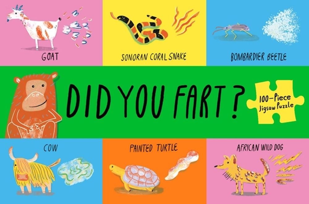 Did You Fart? Jigsaw Puzzle by Nicholas M. Caruso - ISBN: 9781399635868
