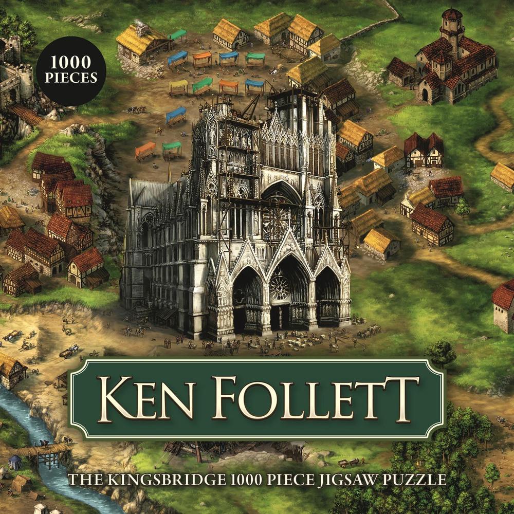 Ken Follett: The Kingsbridge 1000-piece jigsaw puzzle, 9781399637589