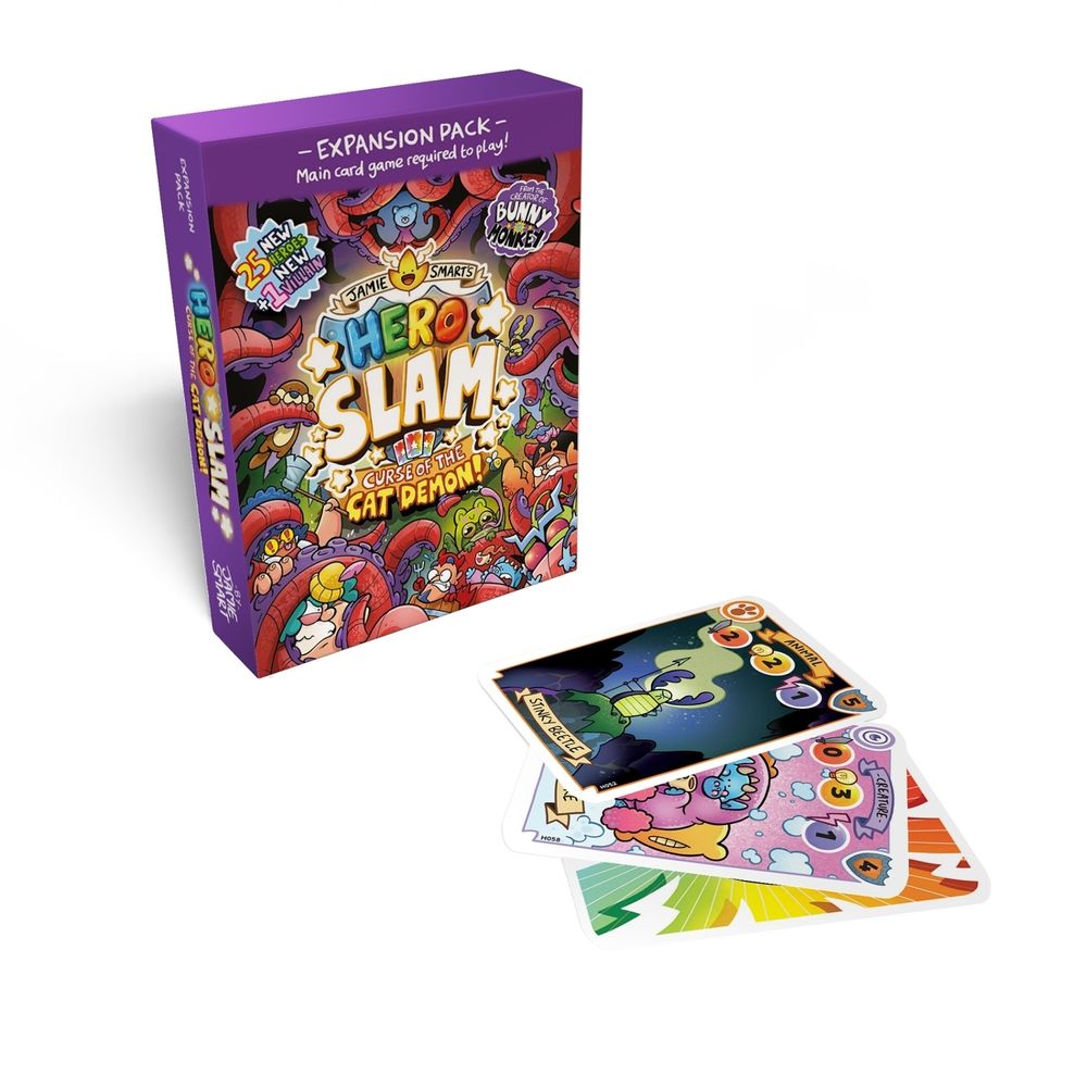 Jamie Smart’s Hero Slam Expansion Pack: Curse of the Cat Demon by Jamie Smart - ISBN: 9781399642750