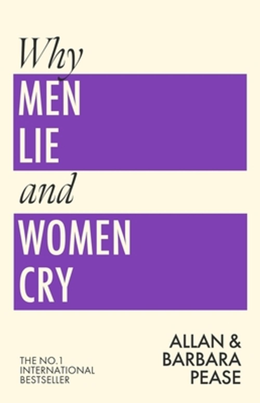 Why Men Lie and Women Cry by Allan Pease - ISBN: 9781399644631