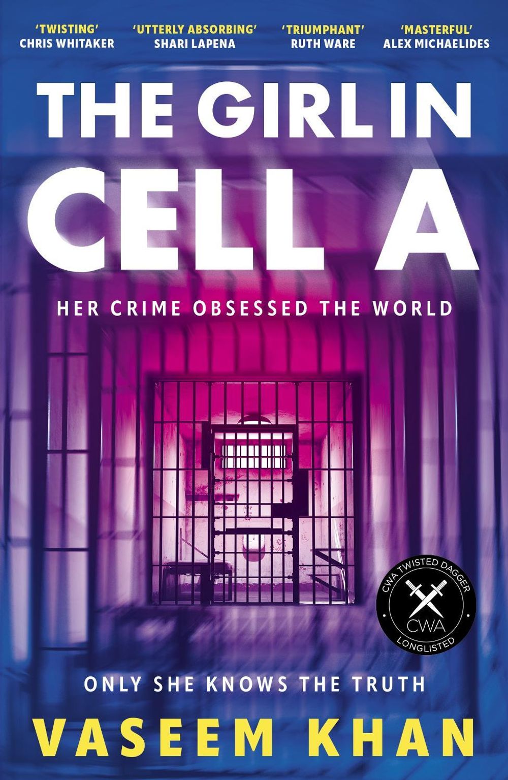 The Girl In Cell A by Vaseem Khan - ISBN: 9781399707749
