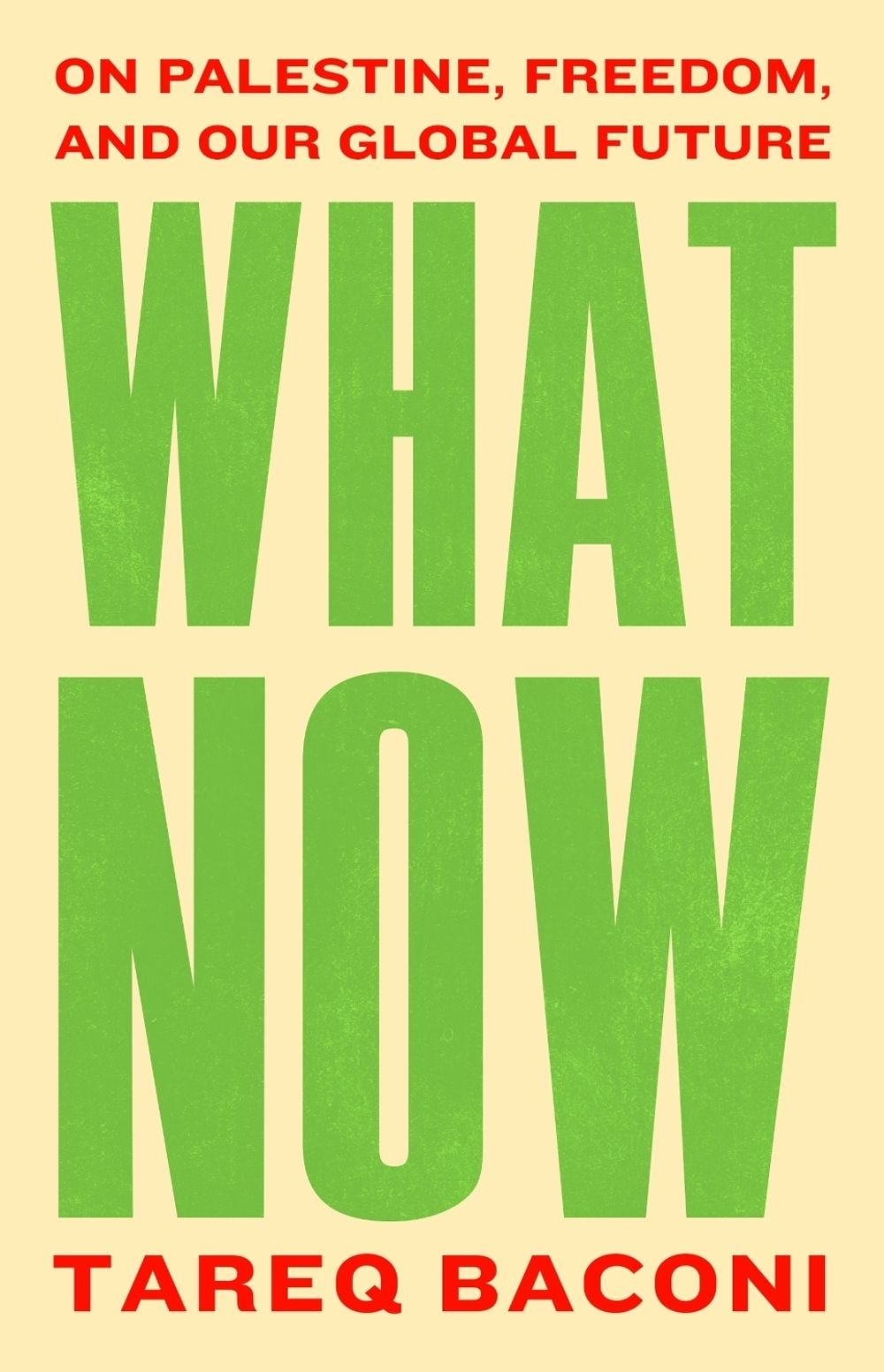 What Now by Tareq Baconi - ISBN: 9781399764353