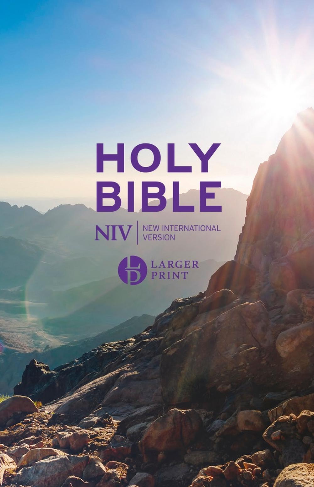 NIV Larger Print Personal Value Hardback Bible by New International Version - ISBN: 9781399809627