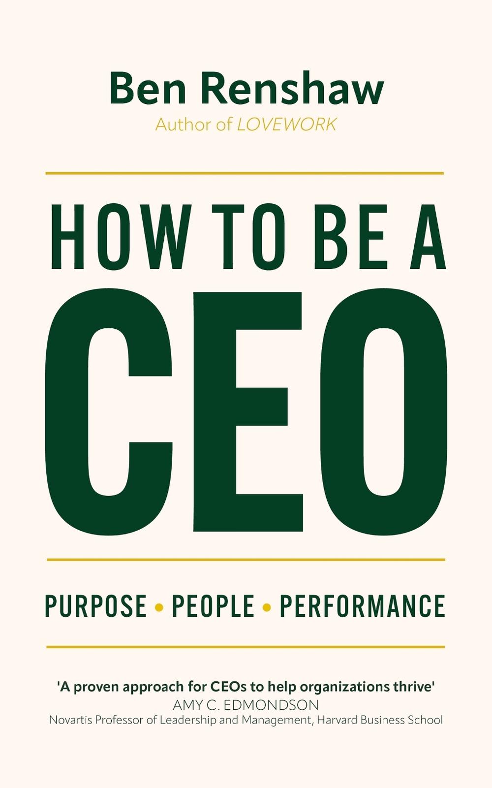 How To Be A CEO, 9781399809795