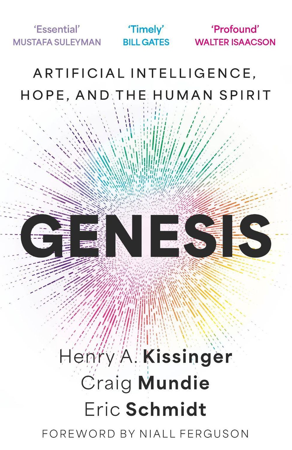 Genesis by Eric Schmidt, III - ISBN: 9781399819114