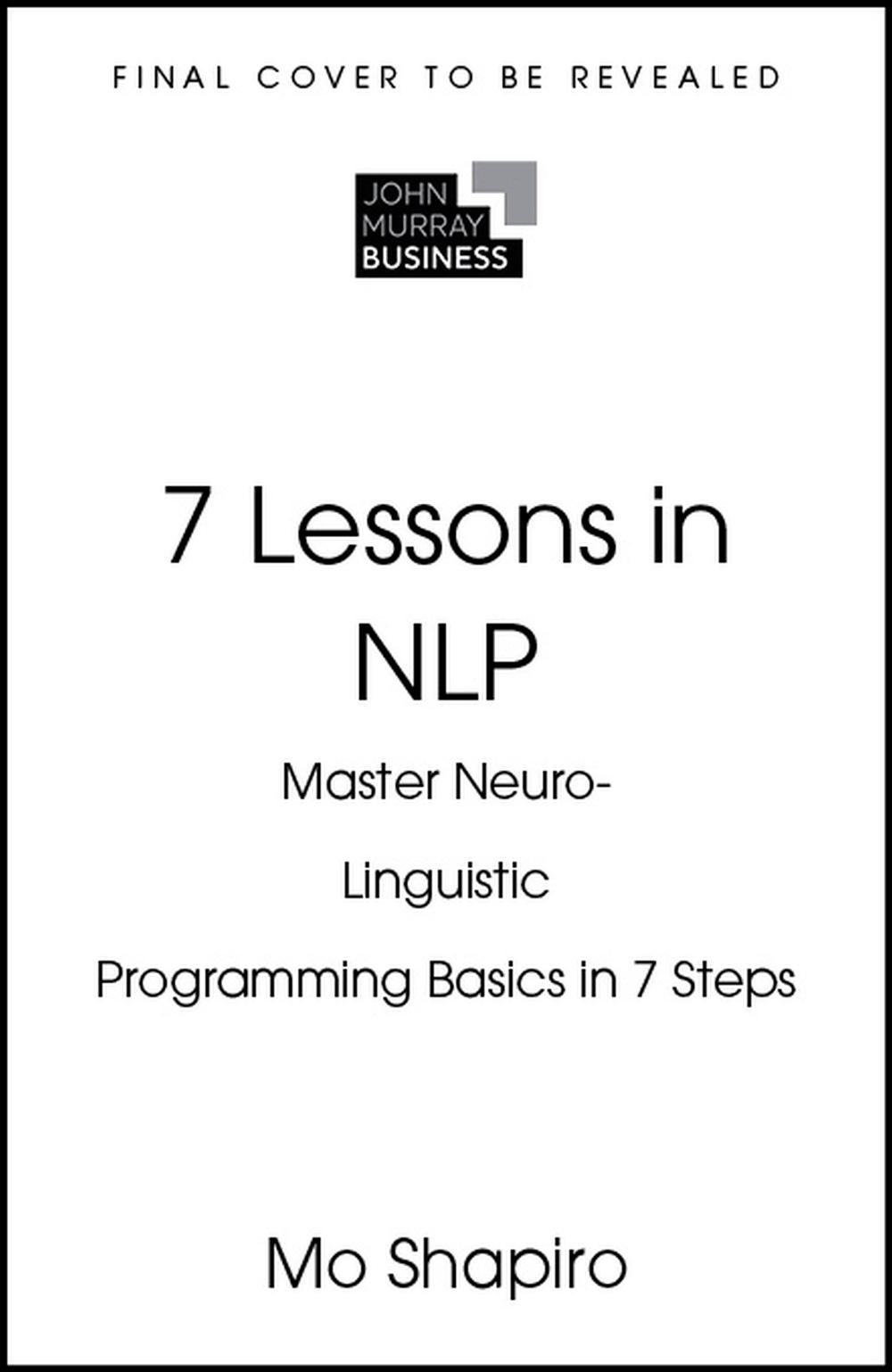 7 Lessons in NLP, 9781399830164