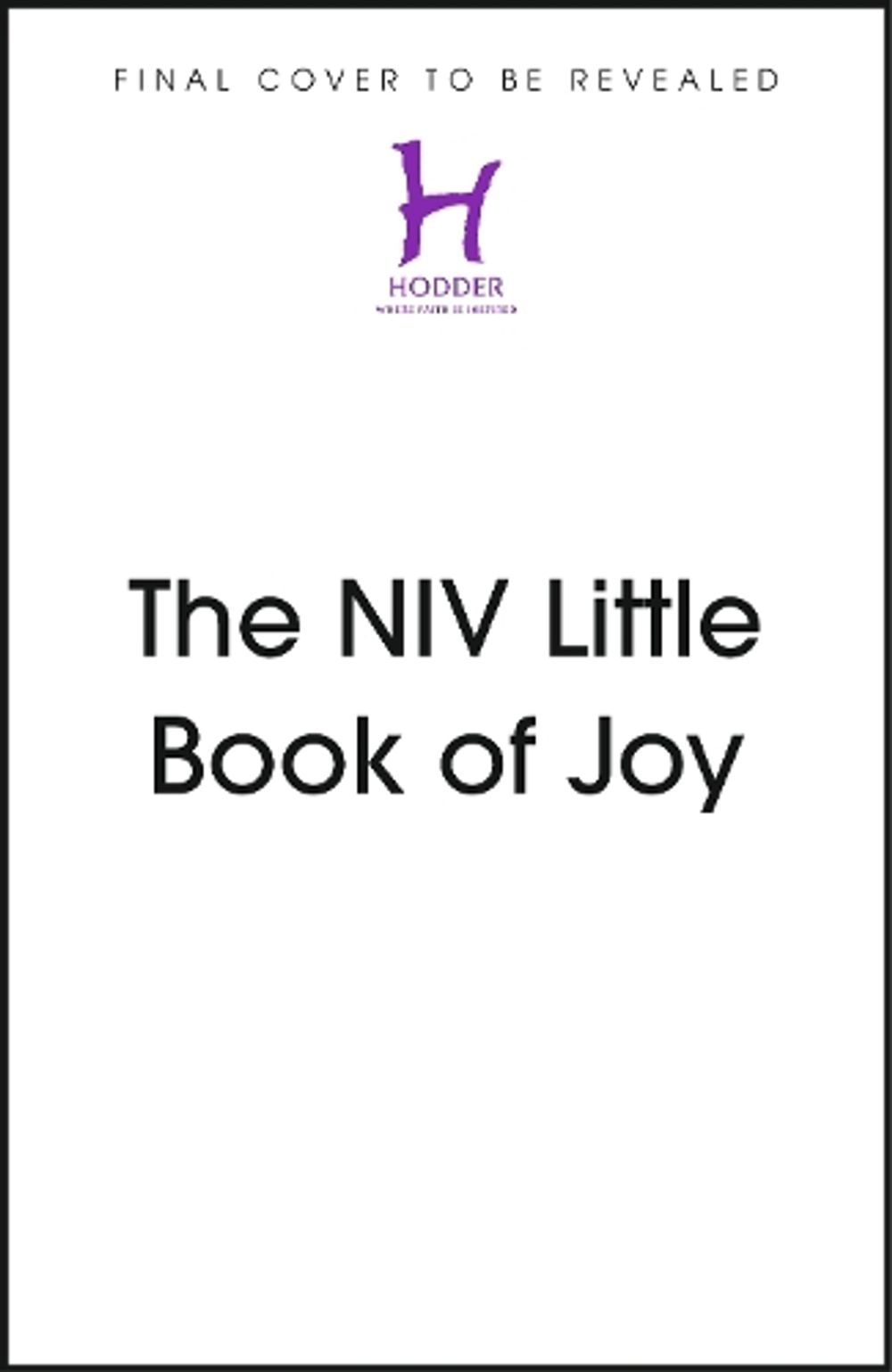 The NIV Little Book of Joy by New International Version - ISBN: 9781399846226