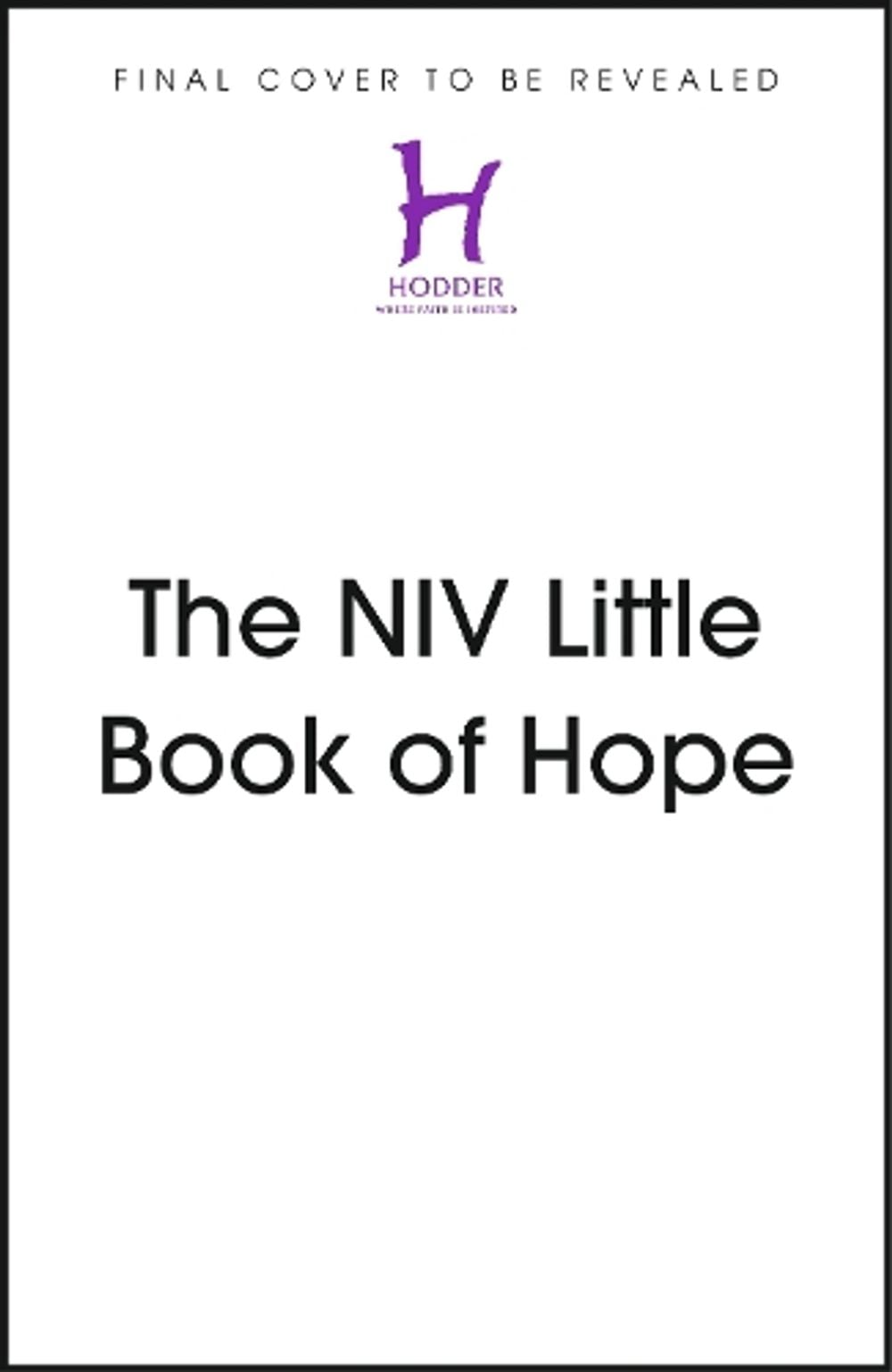 The NIV Little Book of Hope by New International Version - ISBN: 9781399846257