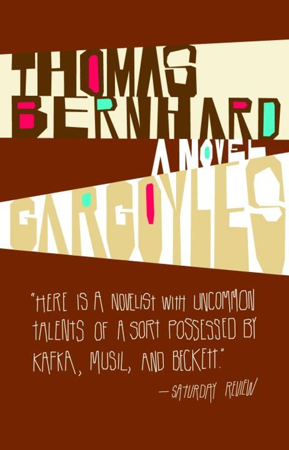 Gargoyles by Thomas Bernhard - ISBN: 9781400077557