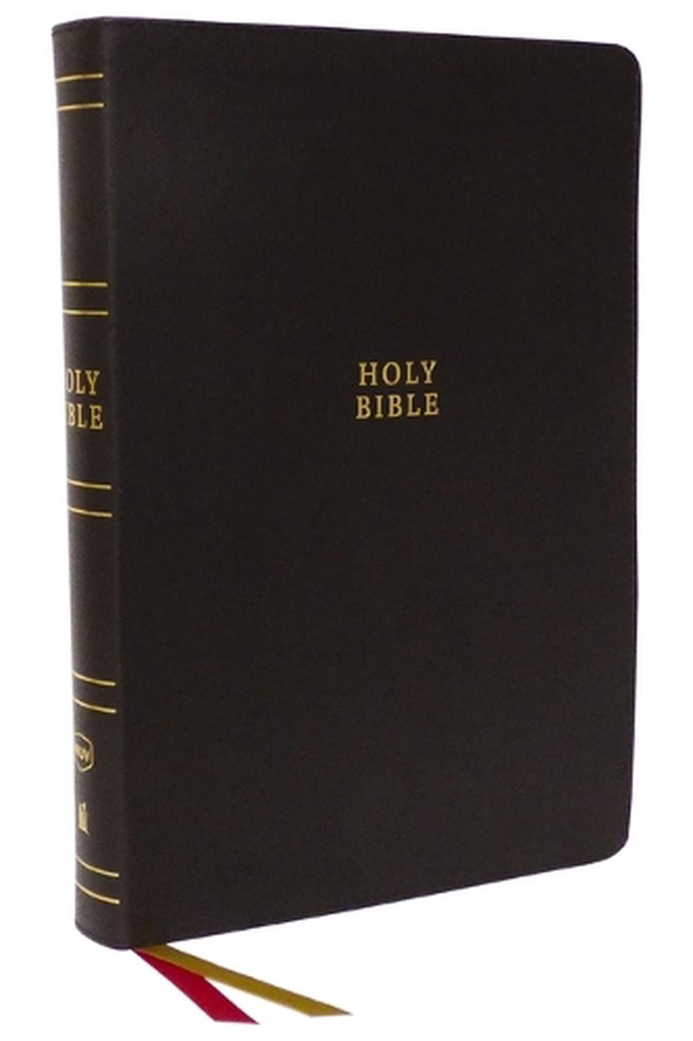 NKJV Holy Bible, Super Giant Print Reference Bible, Brown Bonded Leather, 43,000 Cross References, Red Letter, Comfort Print: New King James Version, 9781400329878