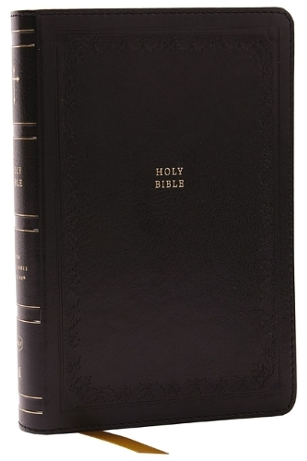 NKJV Compact Paragraph-Style Bible w/ 43,000 Cross References, Black Leathersoft, Red Letter, Comfort Print: Holy Bible, New King James Version by Thomas Nelson - ISBN: 9781400333356