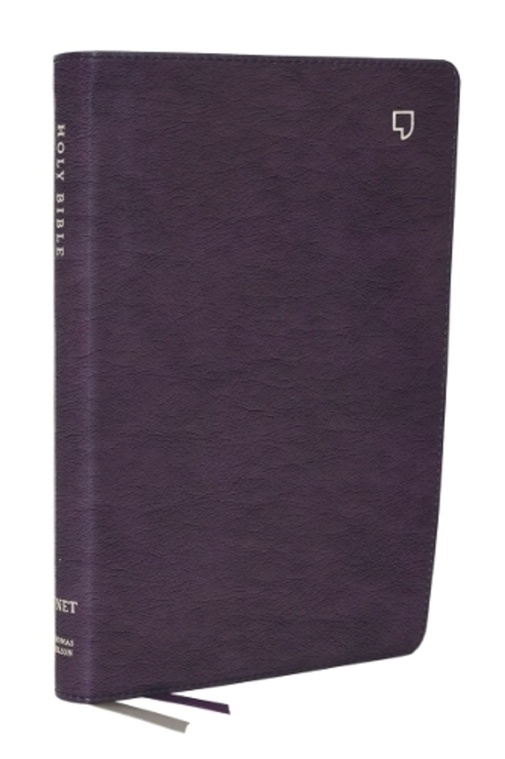 NET Bible, Large Print Thinline with Cross References, Purple Leathersoft, Comfort Print by Thomas Nelson - ISBN: 9781400334902