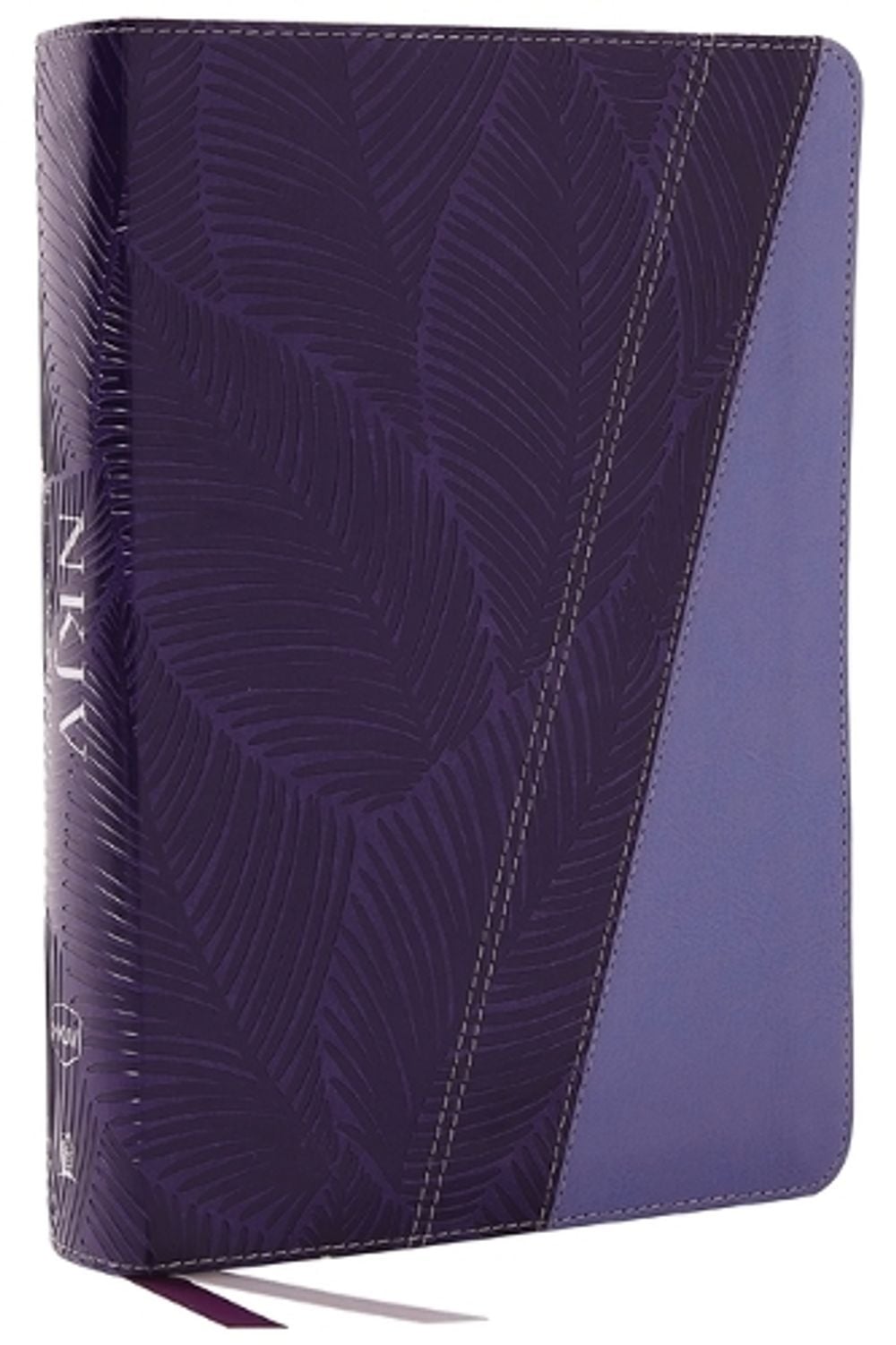 NKJV Study Bible, Leathersoft, Purple, Full-Color, Comfort Print by Thomas Nelson - ISBN: 9781400335367
