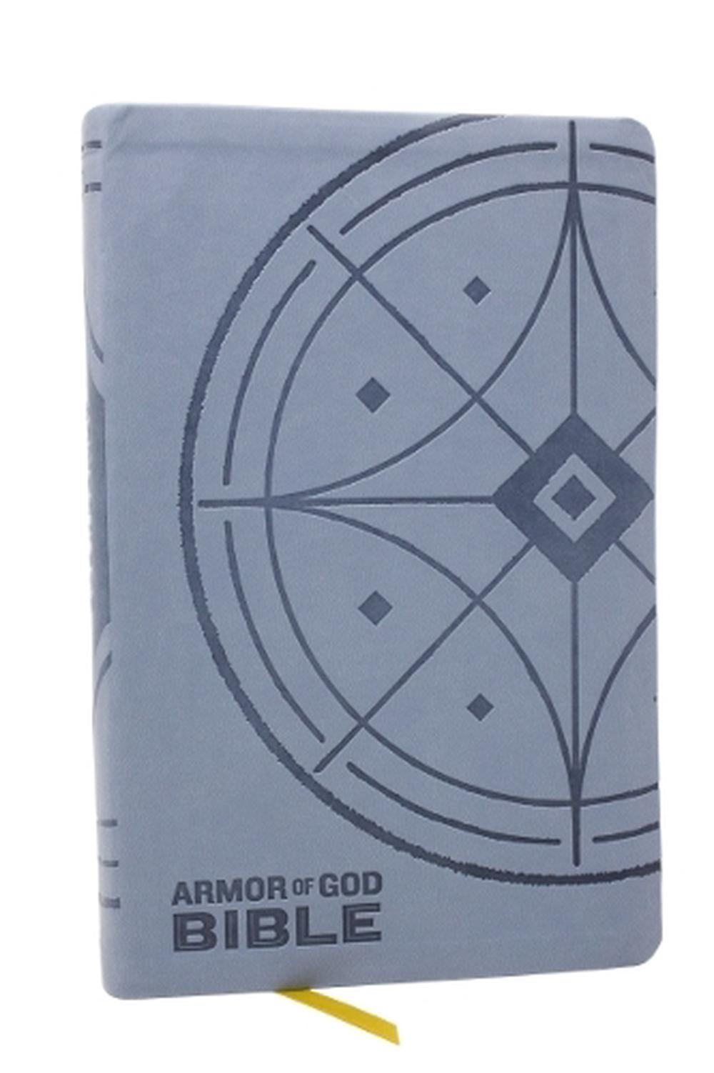 KJV Armor of God Bible, Blue/Gray Leathersoft (Children’s Bible, Red Letter, Comfort Print, Holy Bible): King James Version, 9781400336760