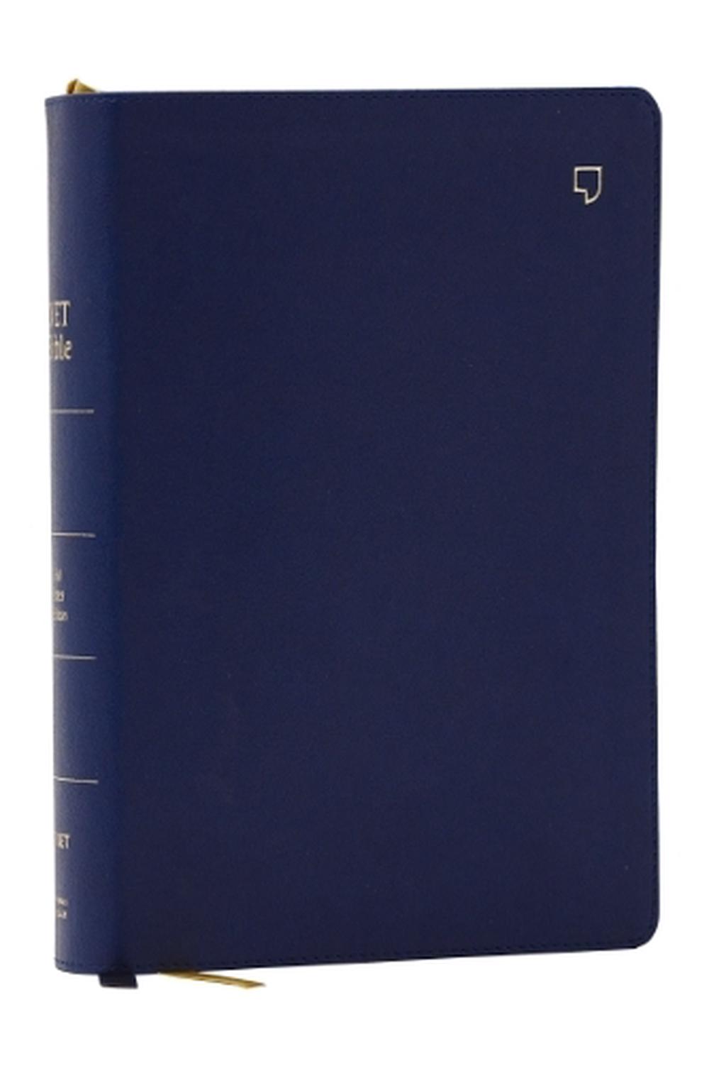 NET Bible, Full Notes Edition (NET, Blue Leathersoft, Comfort Print), 9781400337255