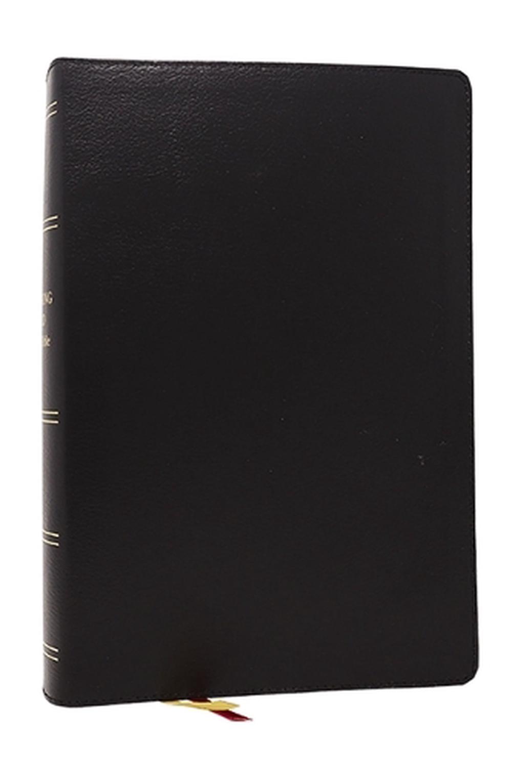 Enduring Word Study Bible: Pastoral Commentary from Every Chapter of the Bible (NKJV, Black Bonded Leather, Red Letter, Comfort Print), 9781400338061
