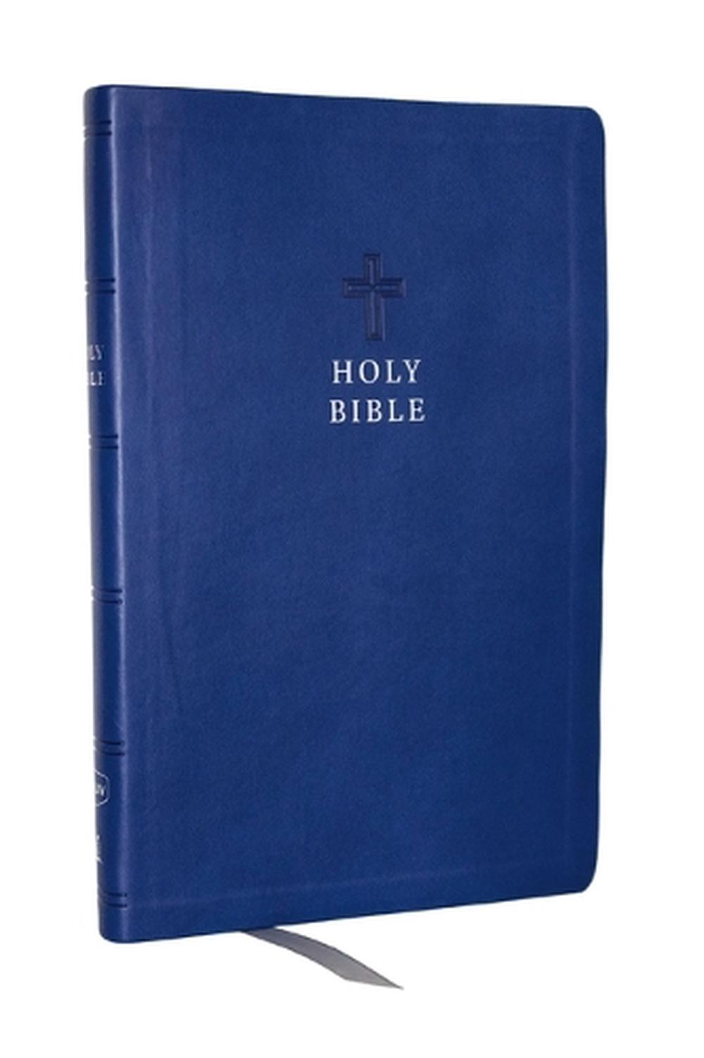 KJV Holy Bible: Value Ultra Thinline, Blue Leathersoft, Red Letter, Comfort Print: King James Version, 9781400338313