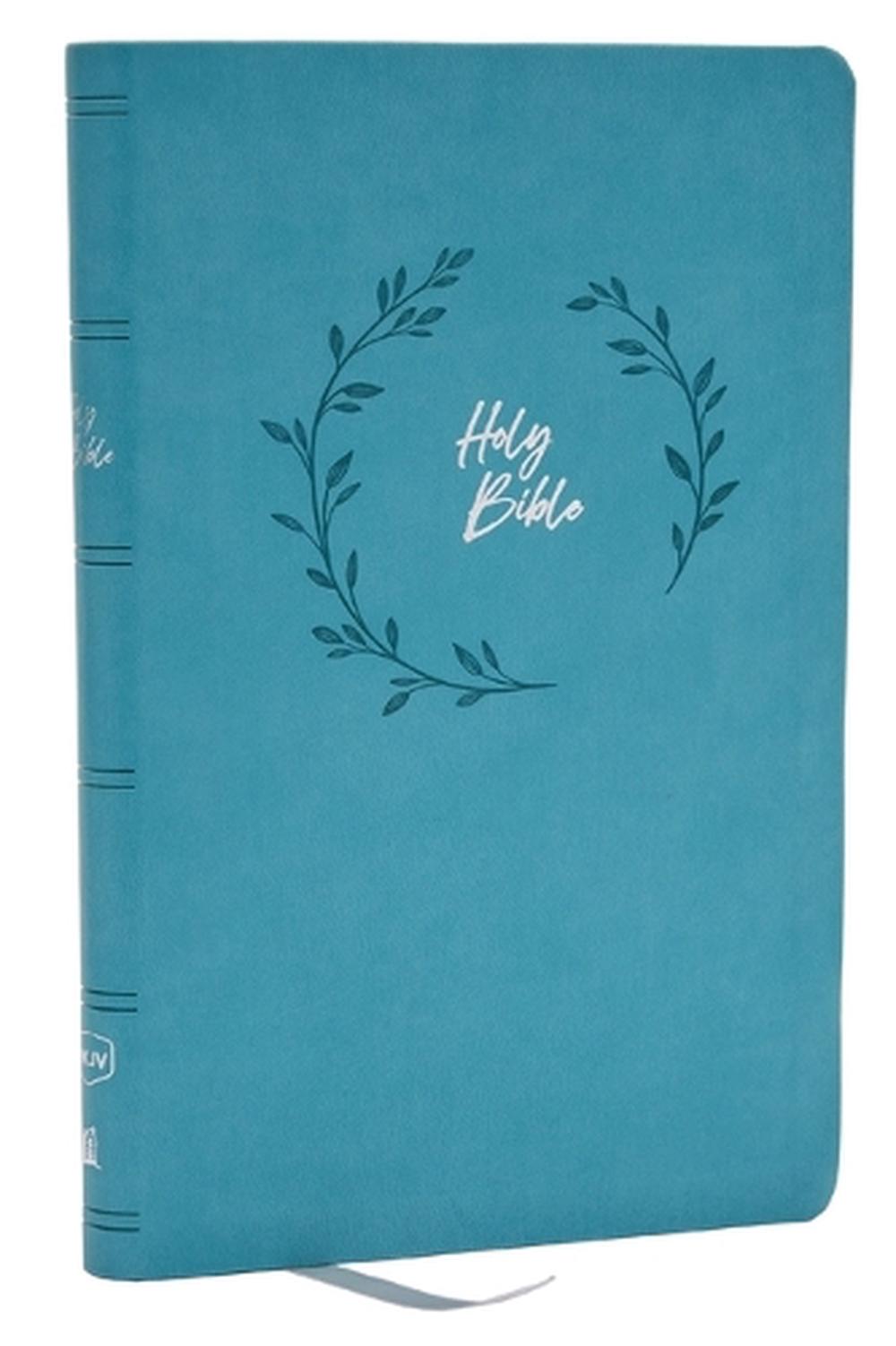 NKJV Holy Bible, Value Ultra Thinline, Teal Leathersoft, Red Letter, Comfort Print, 9781400338382