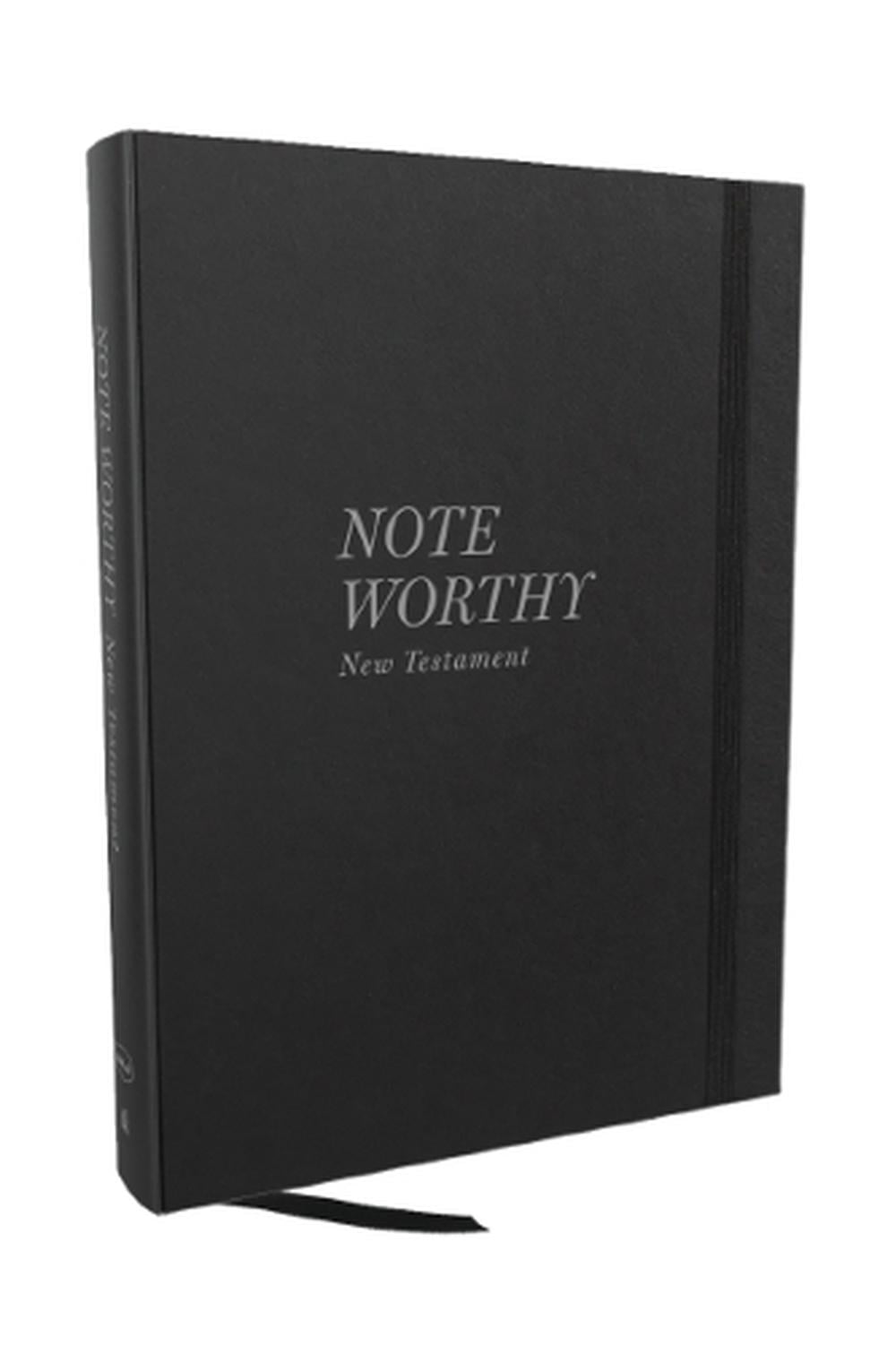 NoteWorthy New Testament: Read and Journal Through the New Testament in a Year (NKJV, Hardcover, Comfort Print) by Thomas Nelson - ISBN: 9781400338542