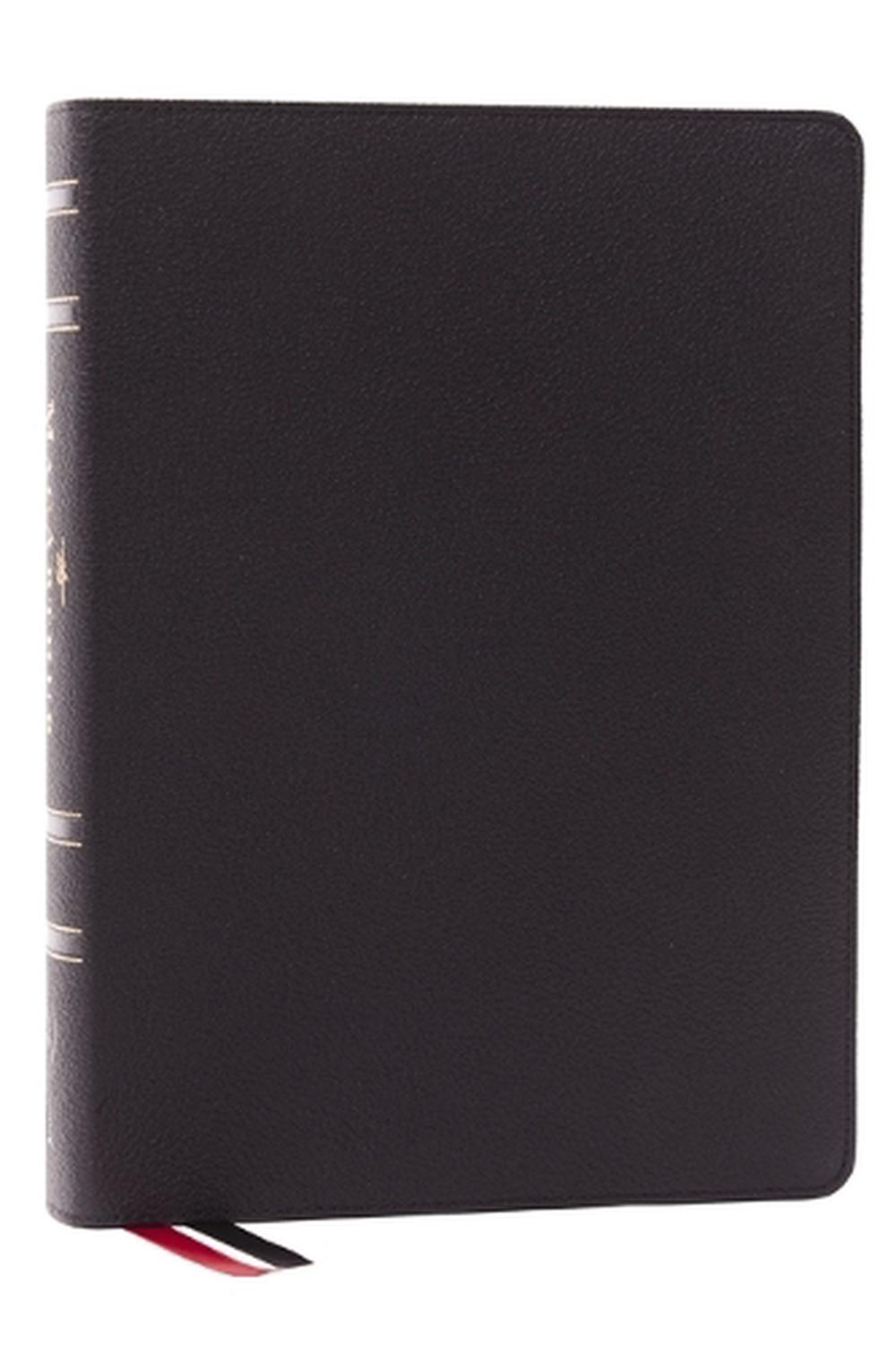 LSB MacArthur Study Bible 2nd Edition: Unleashing God's Truth One Verse at a Time (Black Genuine Leather, Comfort Print, Thumb Indexed), 9781400339761