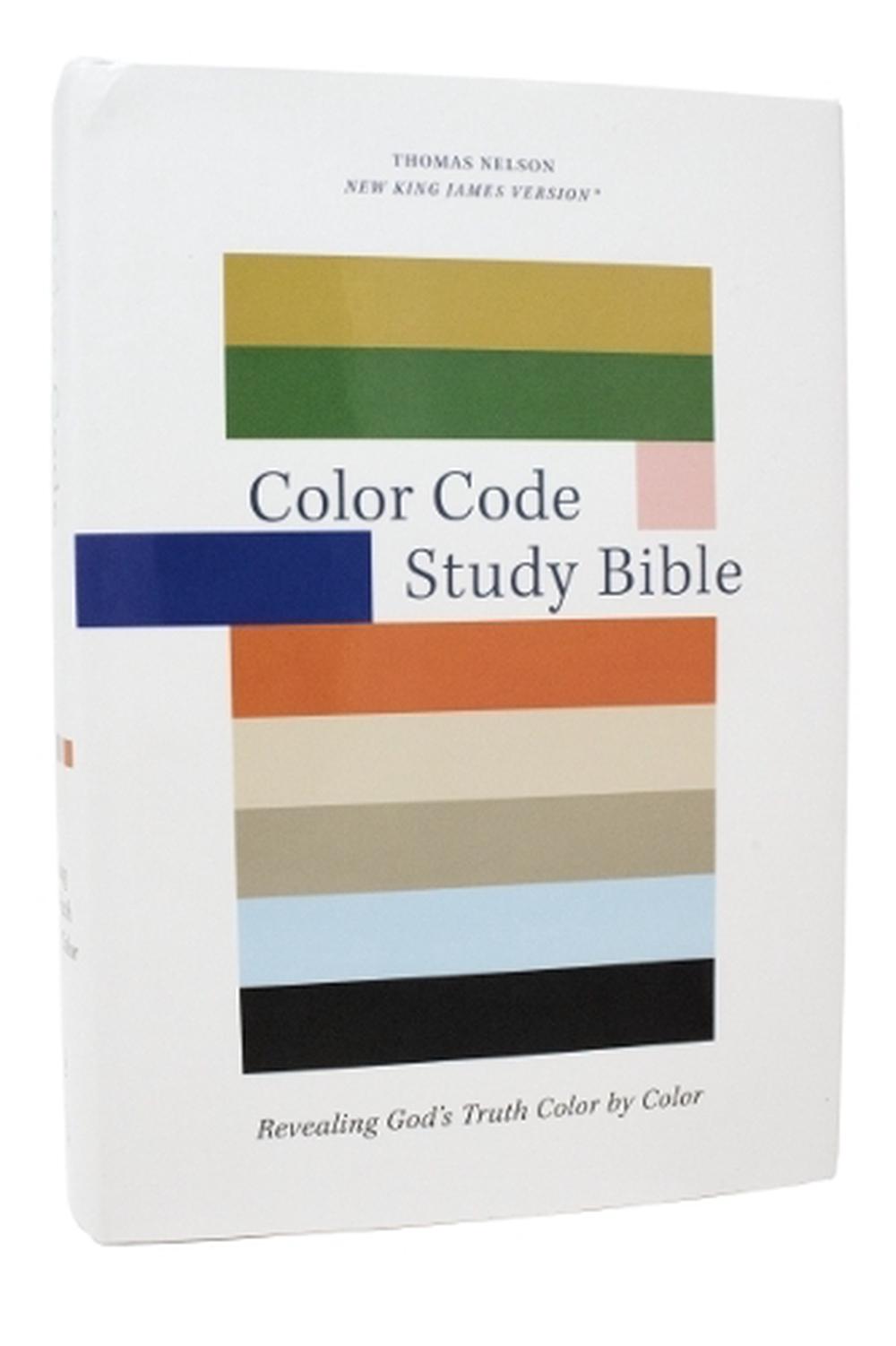 Color Code Study Bible, Revealing God's Truth Color by Color (NKJV, Hardcover, Red Letter), 9781400341382