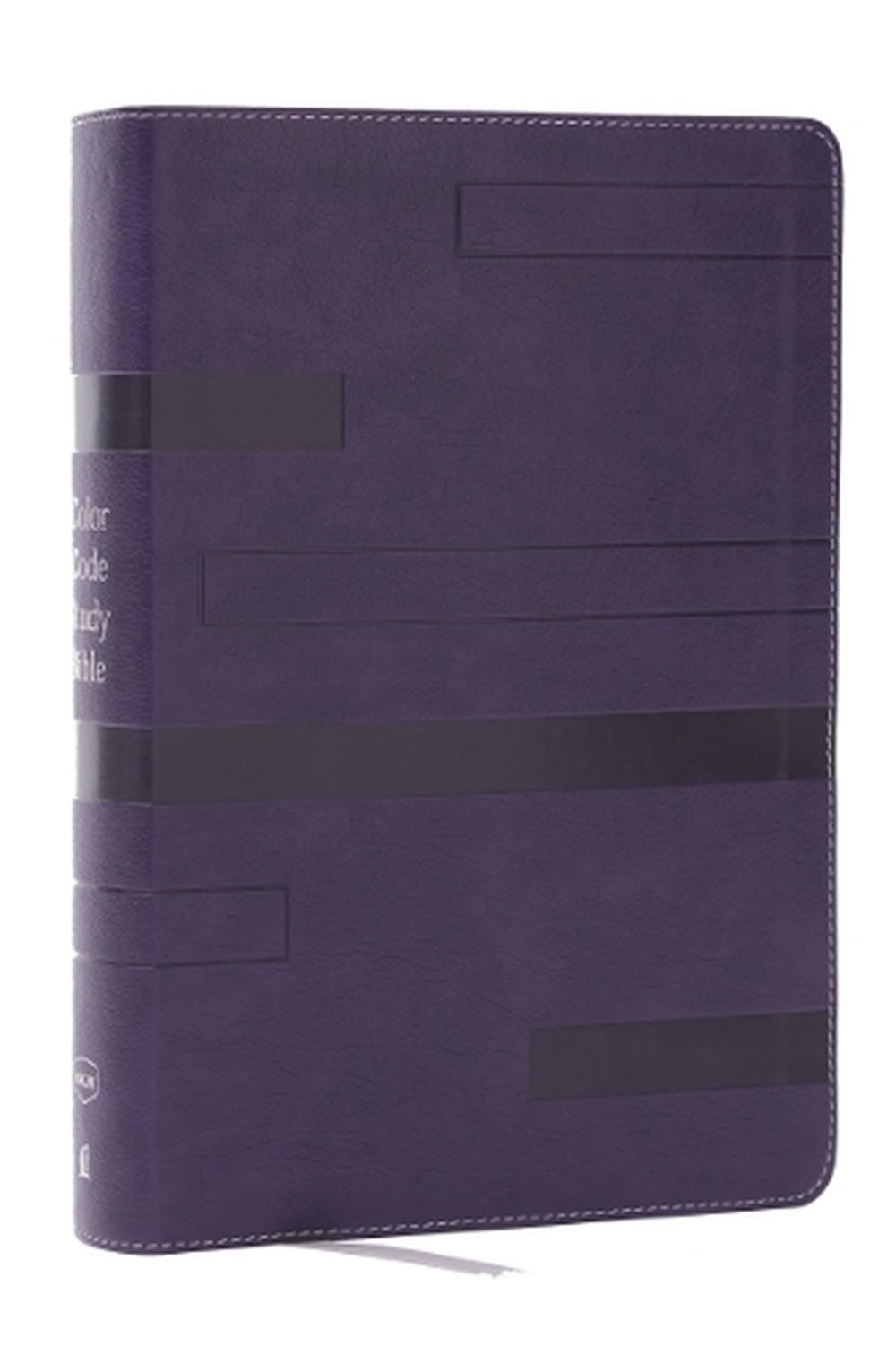 Color Code Study Bible, Revealing God's Truth Color by Color (NKJV, Purple Leathersoft, Red Letter), 9781400341412