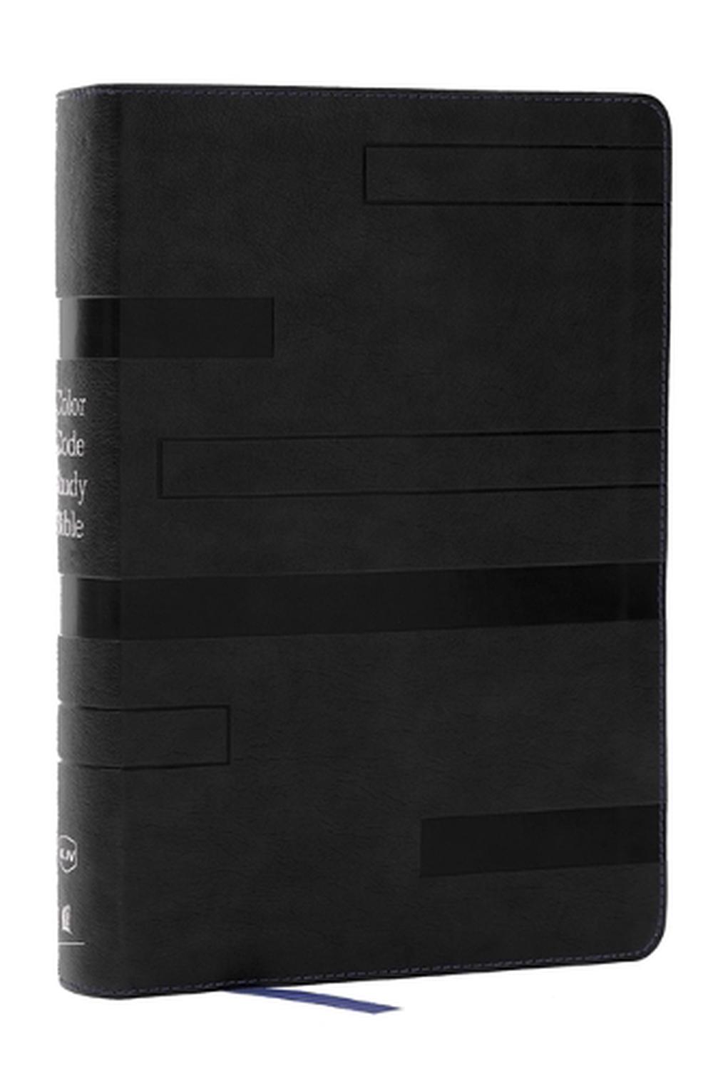 Color Code Study Bible, Revealing God's Truth Color by Color (KJV, Black Leathersoft, Red Letter, Thumb Indexed), 9781400350964