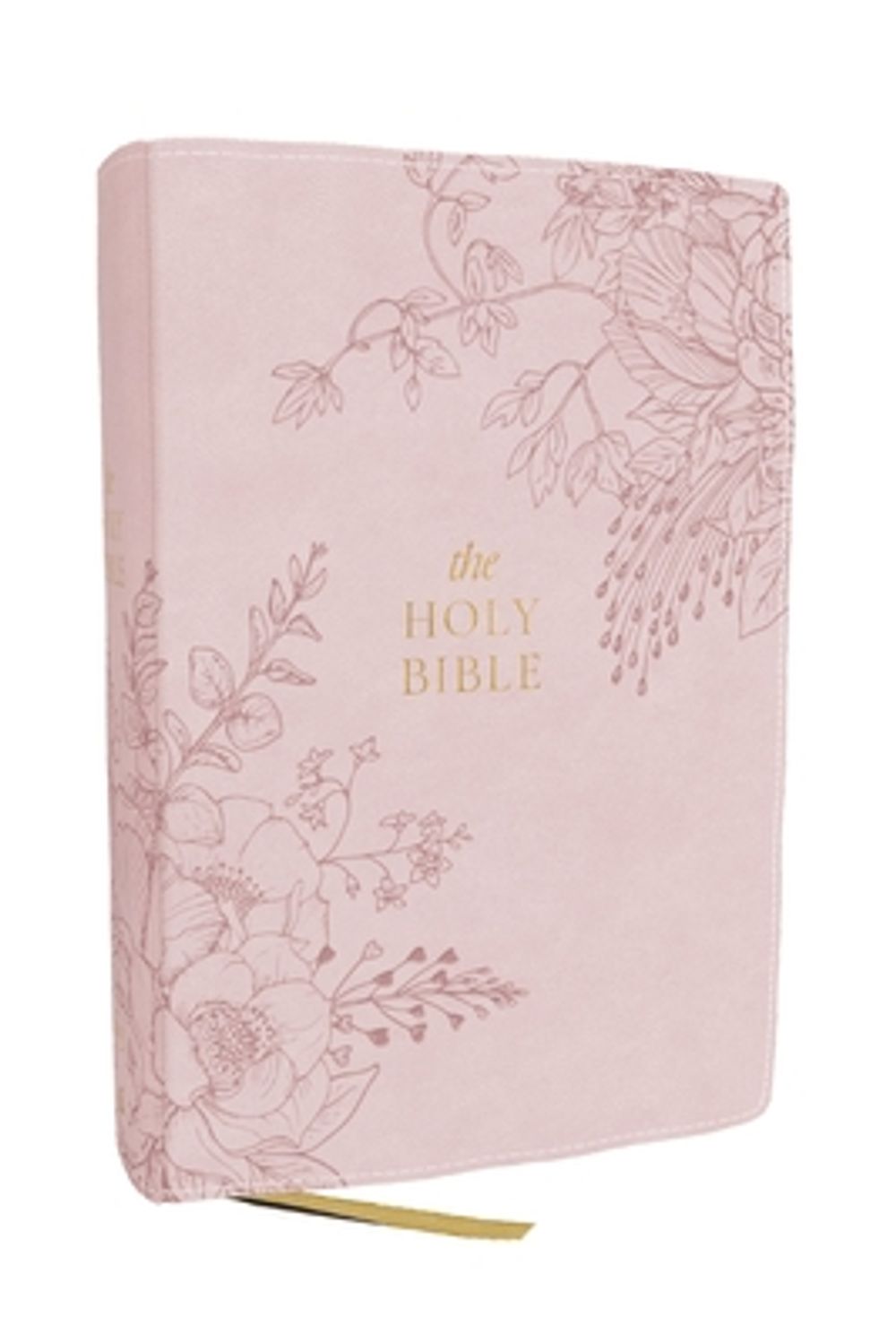 KJV Compact Large Print Bible, Pink Leathersoft, Red Letter, Comfort Print by Thomas Nelson - ISBN: 9781400355624
