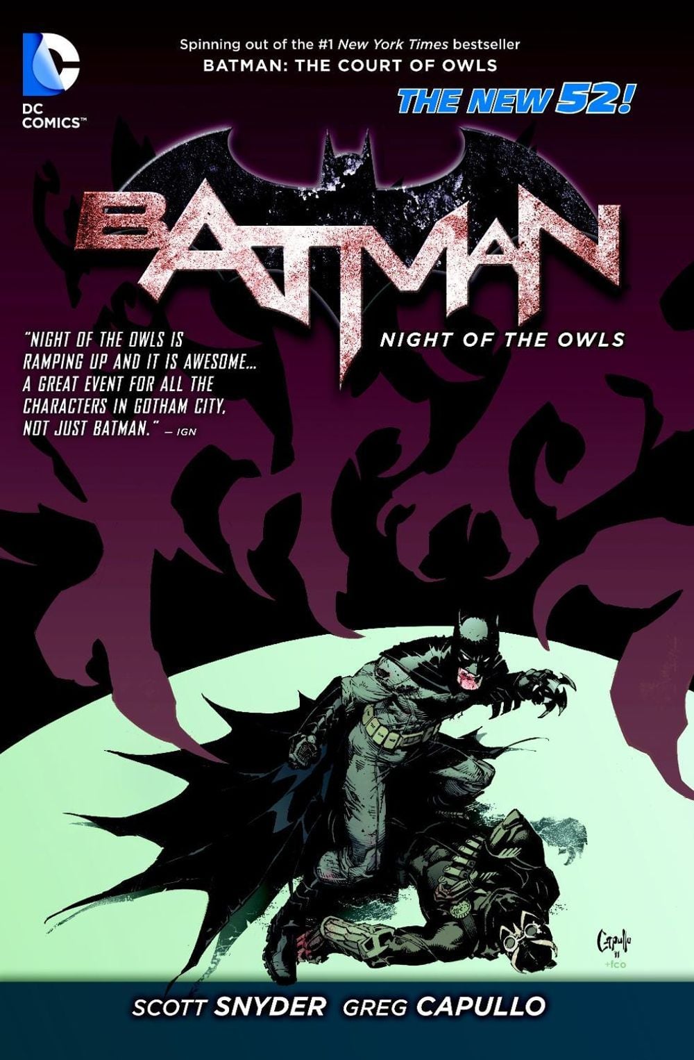 Batman: Night of the Owls (The New 52) by Scott Snyder - ISBN: 9781401242527