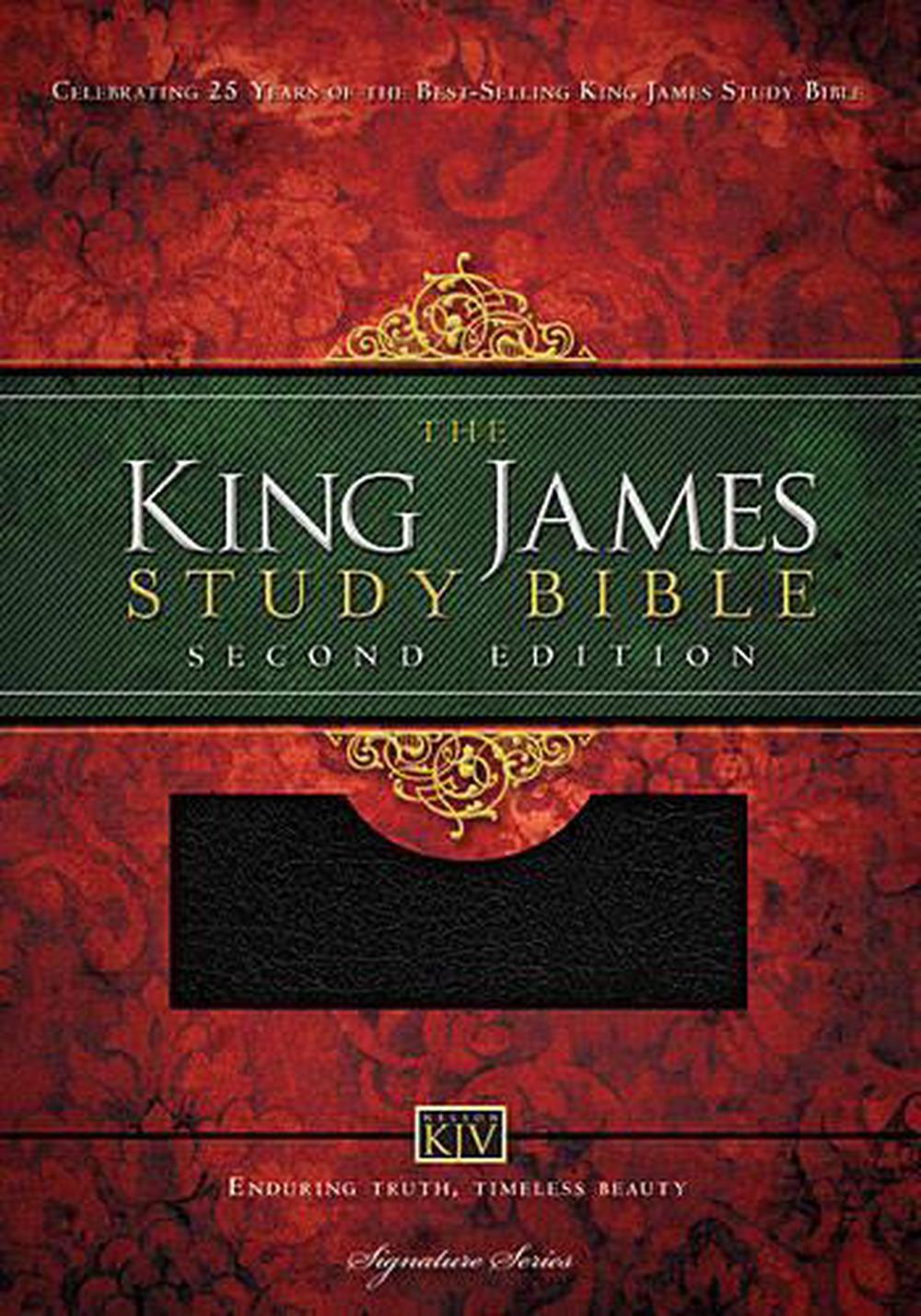 Study Bible-KJV Red Letter Edition 2 (Black), 9781401680350