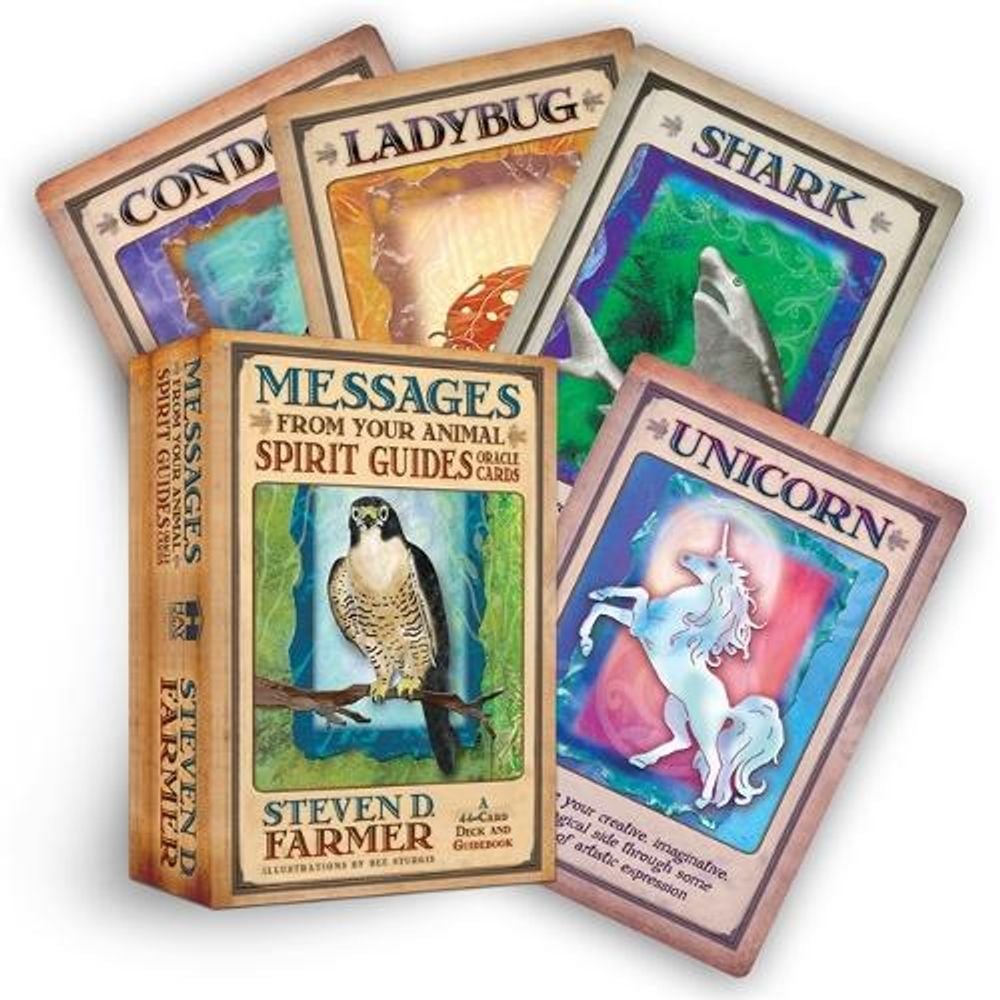Messages From Your Animal Spirit Guides Cards by Steven D. Farmer - ISBN: 9781401919863