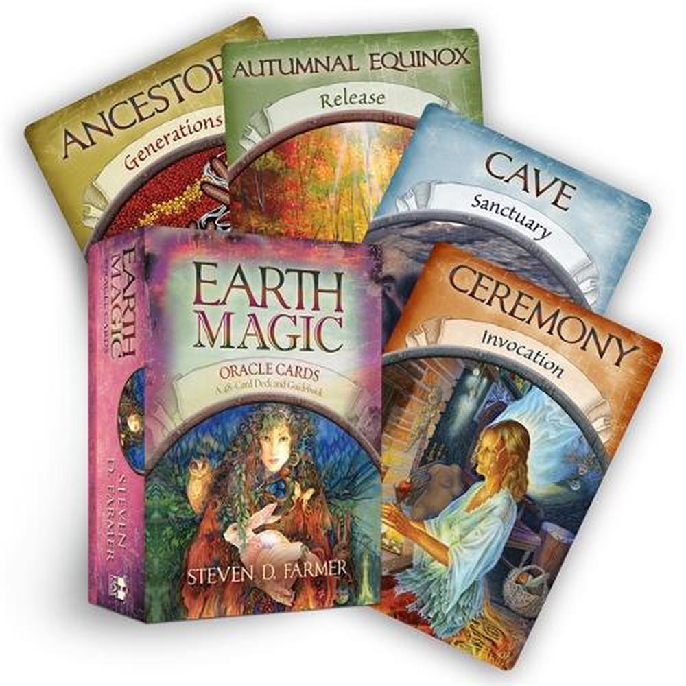 Earth Magic Oracle Cards, 9781401925352